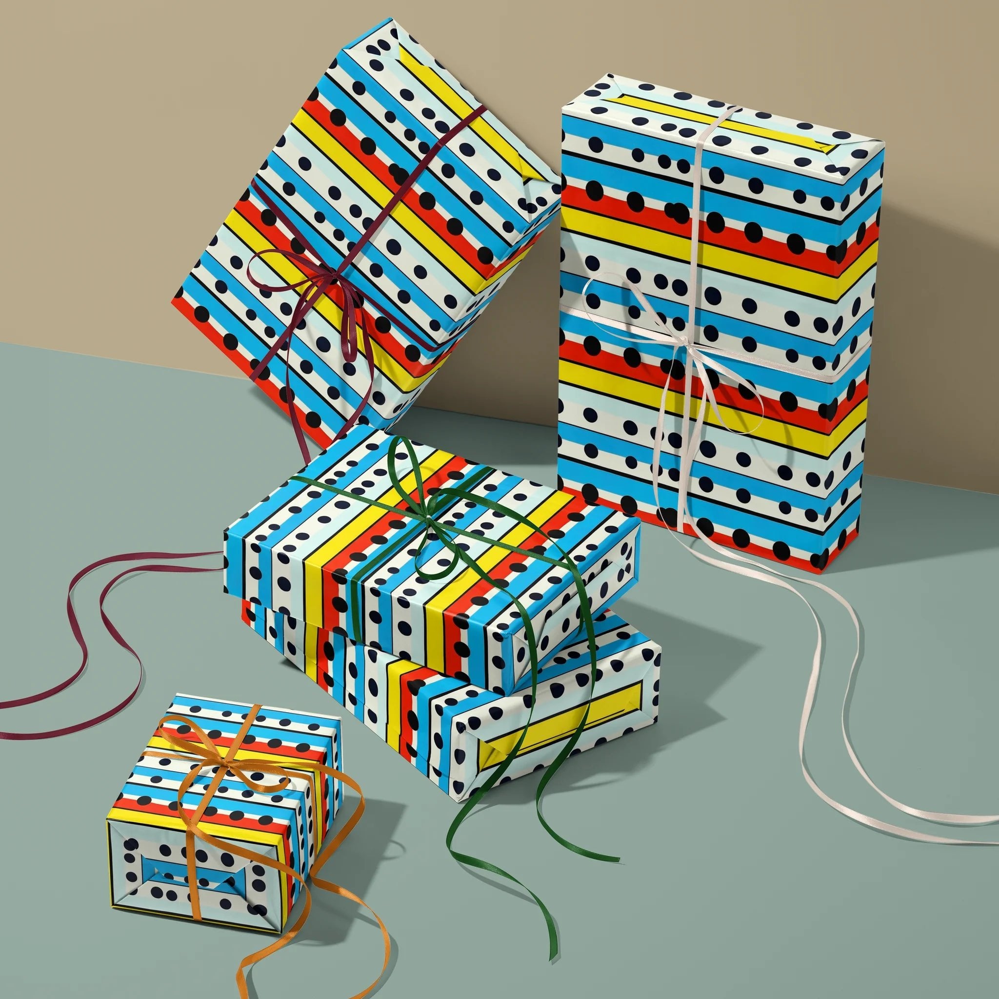 Polka Parade Gift Wrapping Paper