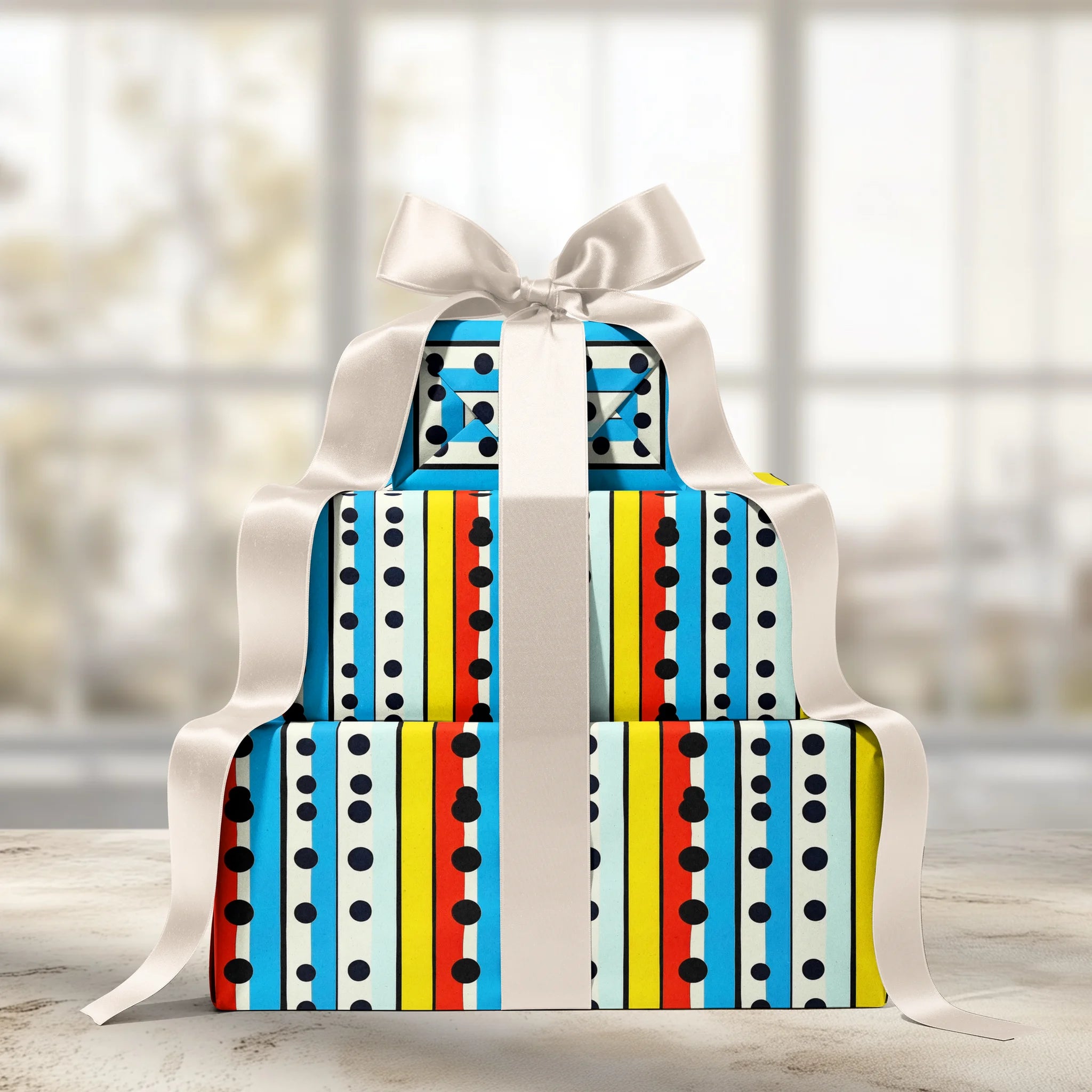 Polka Parade Gift Wrapping Paper