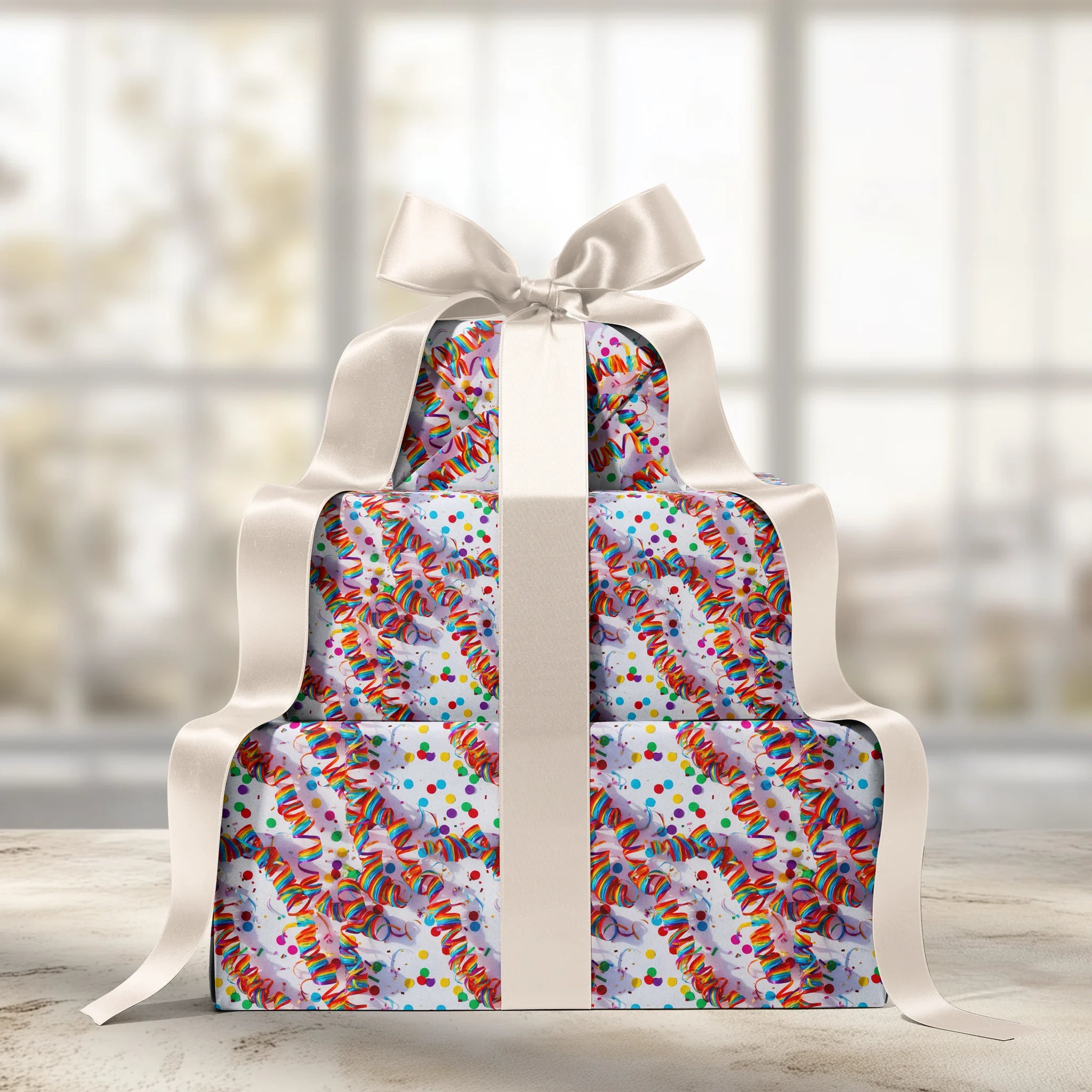 Confetti Confidential Gift Wrapping Paper