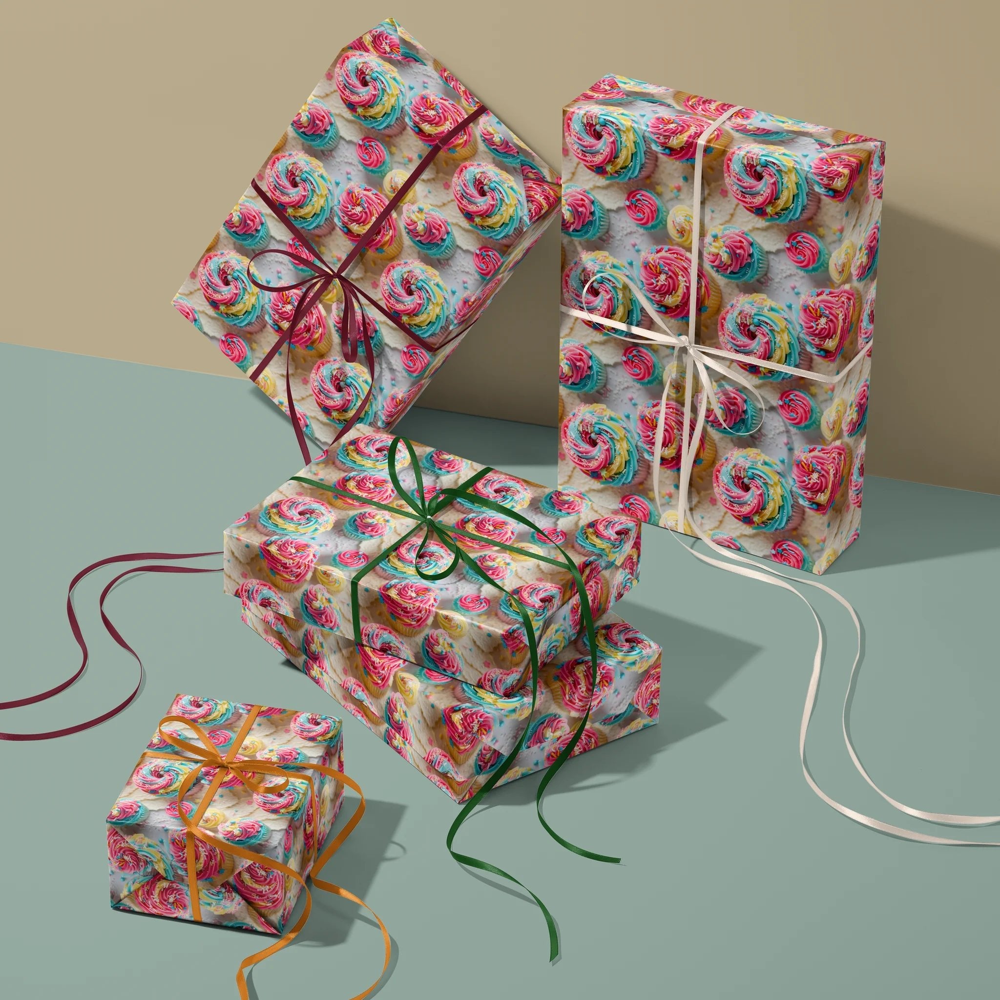 Cupcake Confidential Gift Wrapping Paper
