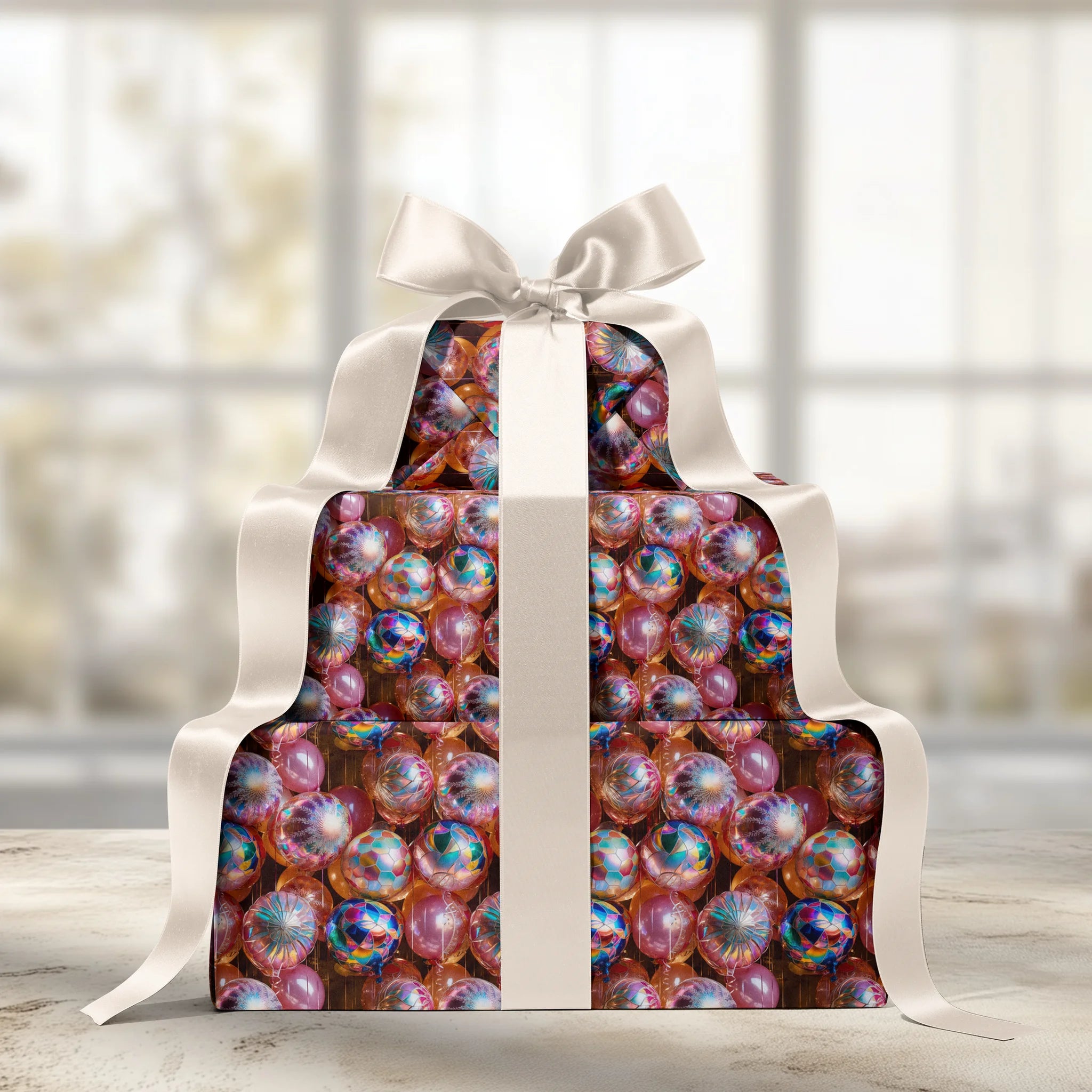 Balloonatic Frenzy Gift Wrapping Paper
