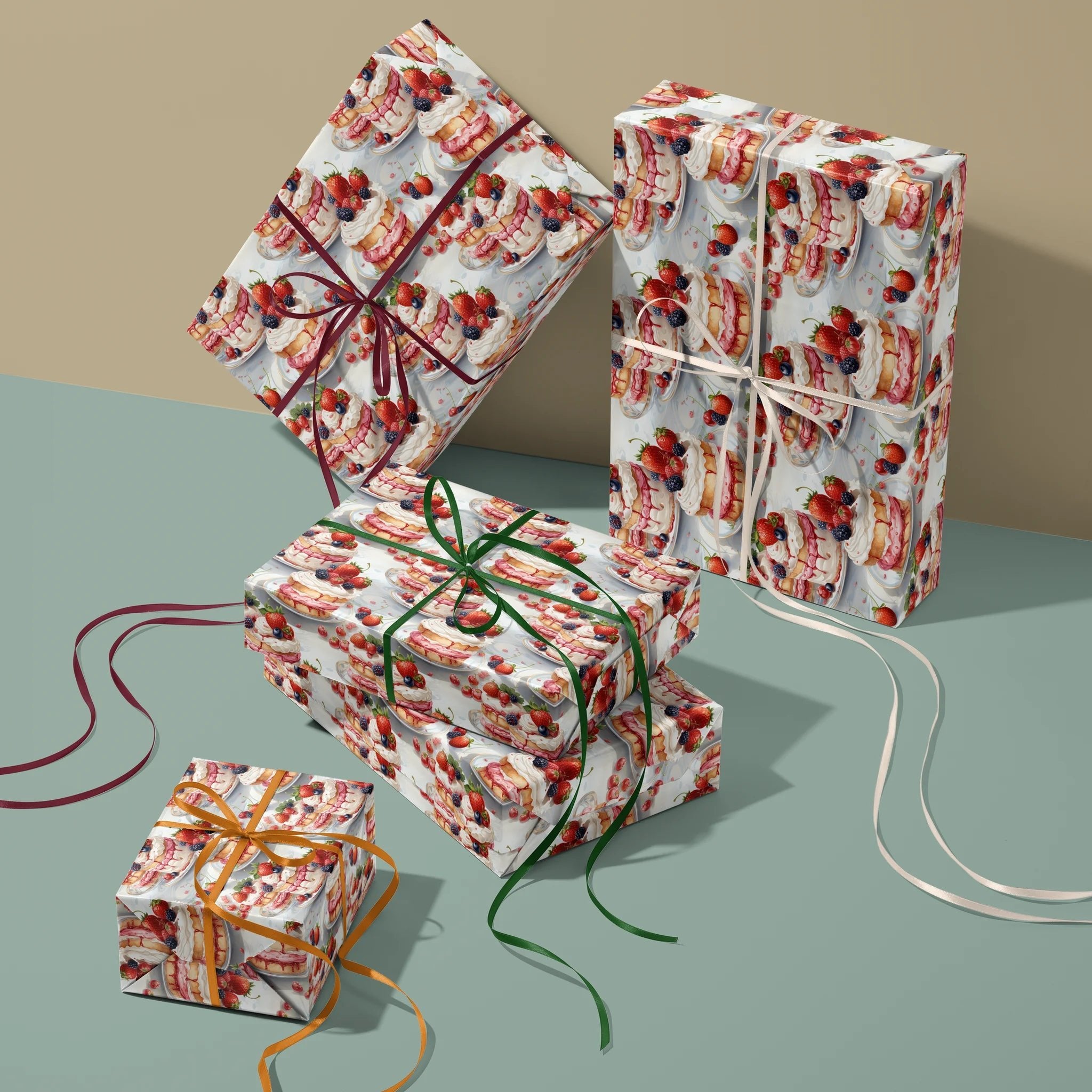 Slice of Happy Gift Wrapping Paper