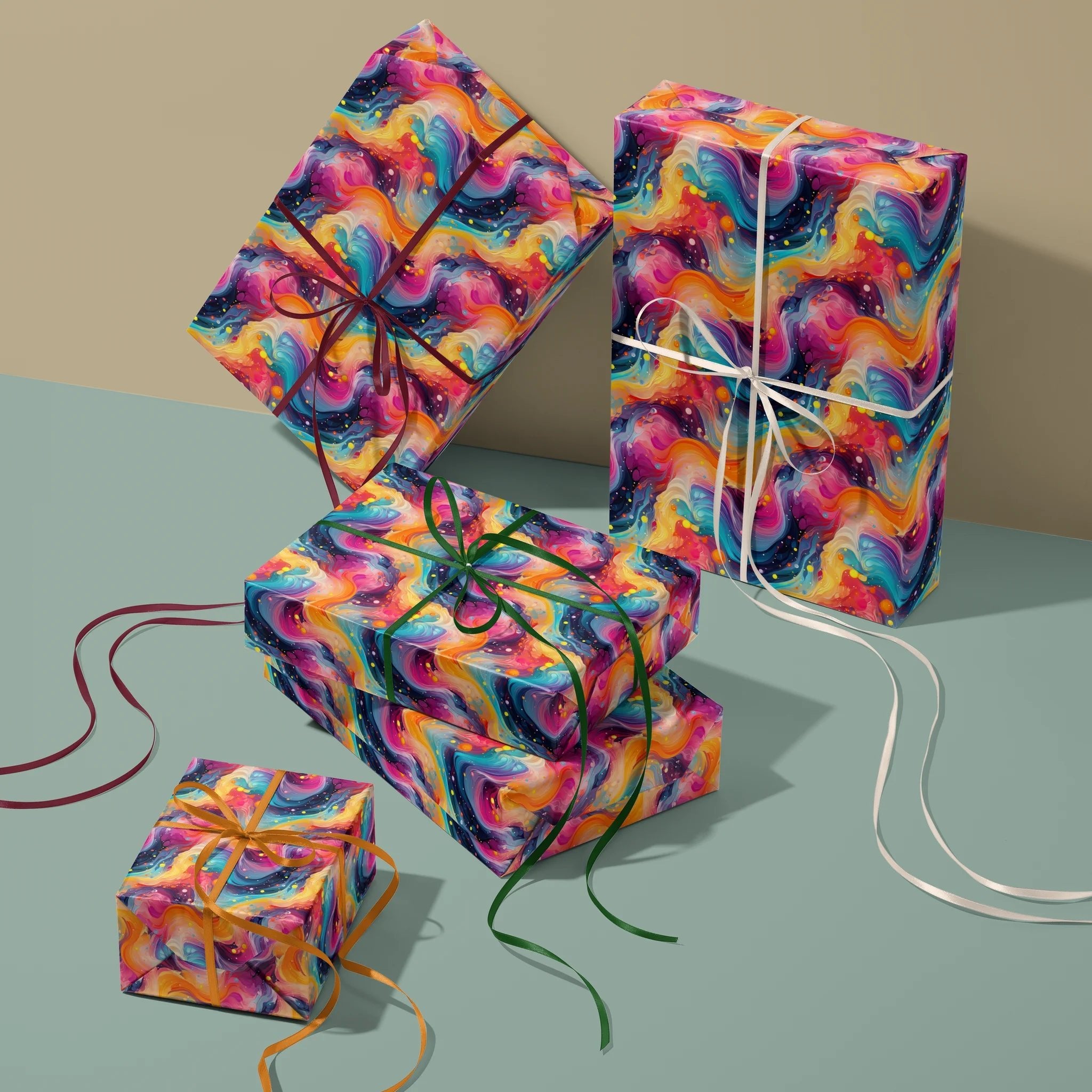 Make a Wish Gift Wrapping Paper