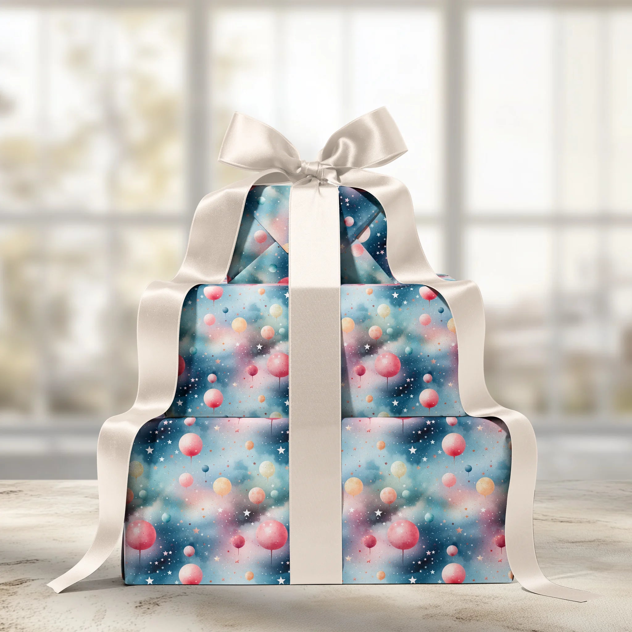 Helium Realm Gift Wrapping Paper
