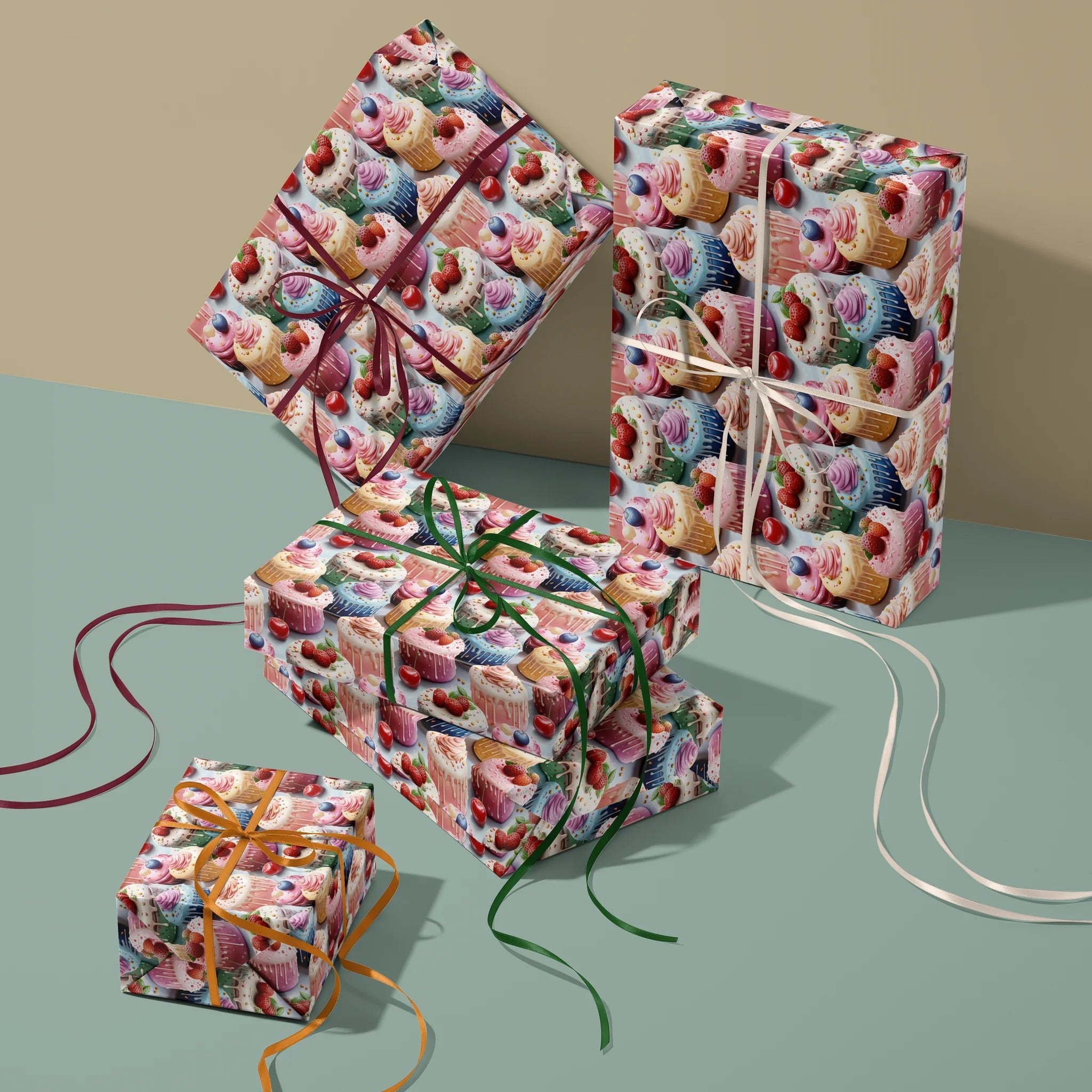 Frosted Wishes Gift Wrapping Paper