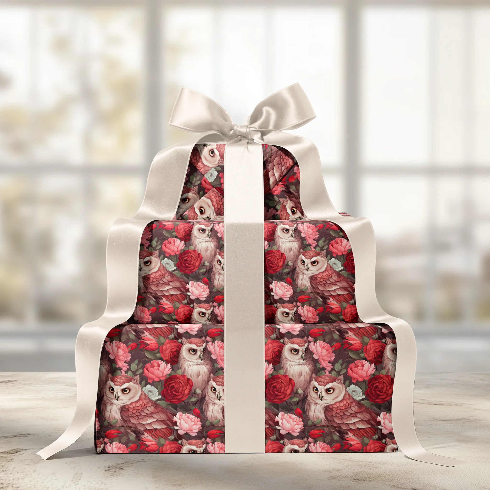 Forest Wisdom Blooms Gift Wrapping Paper