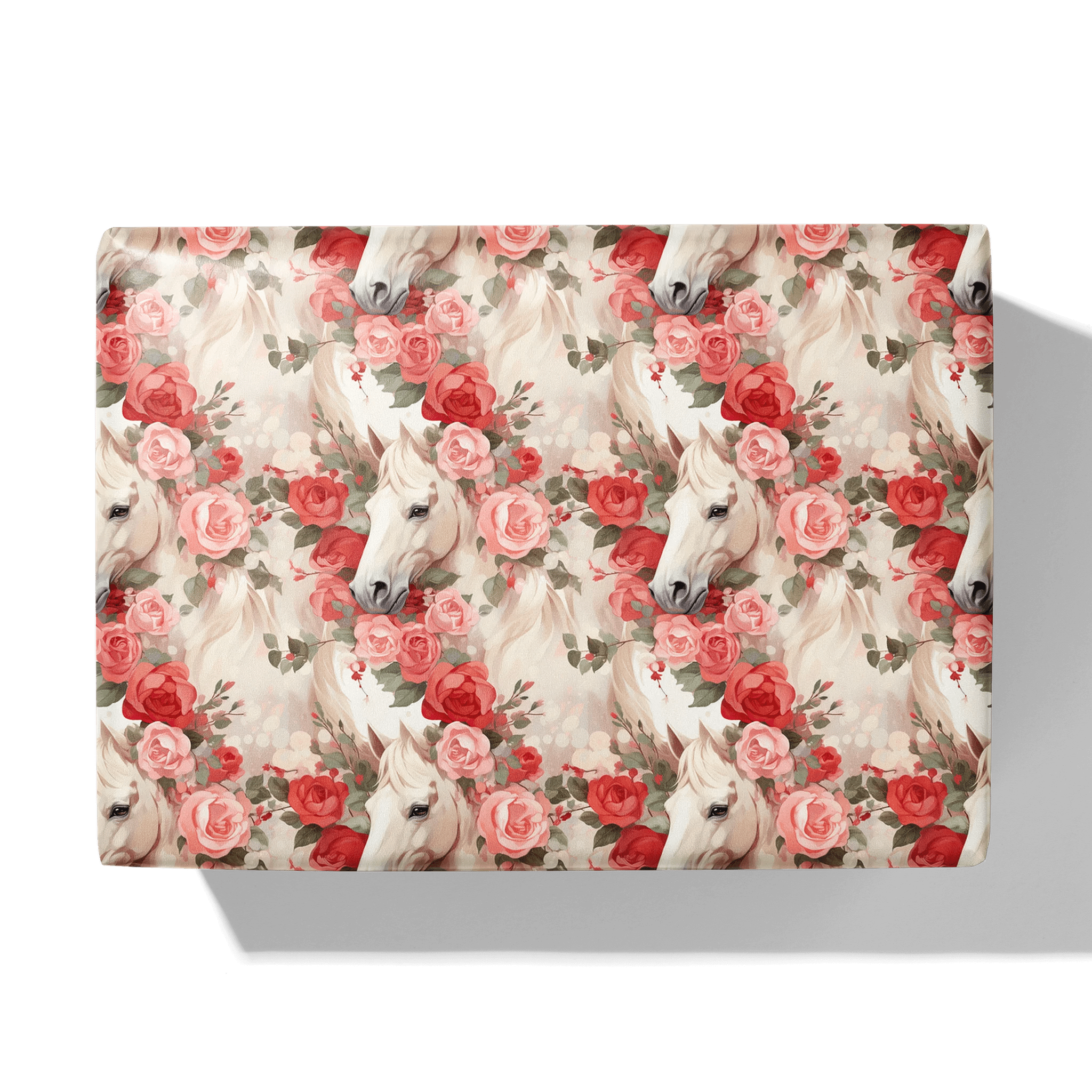 Romantic White Horse Gift Wrapping Paper