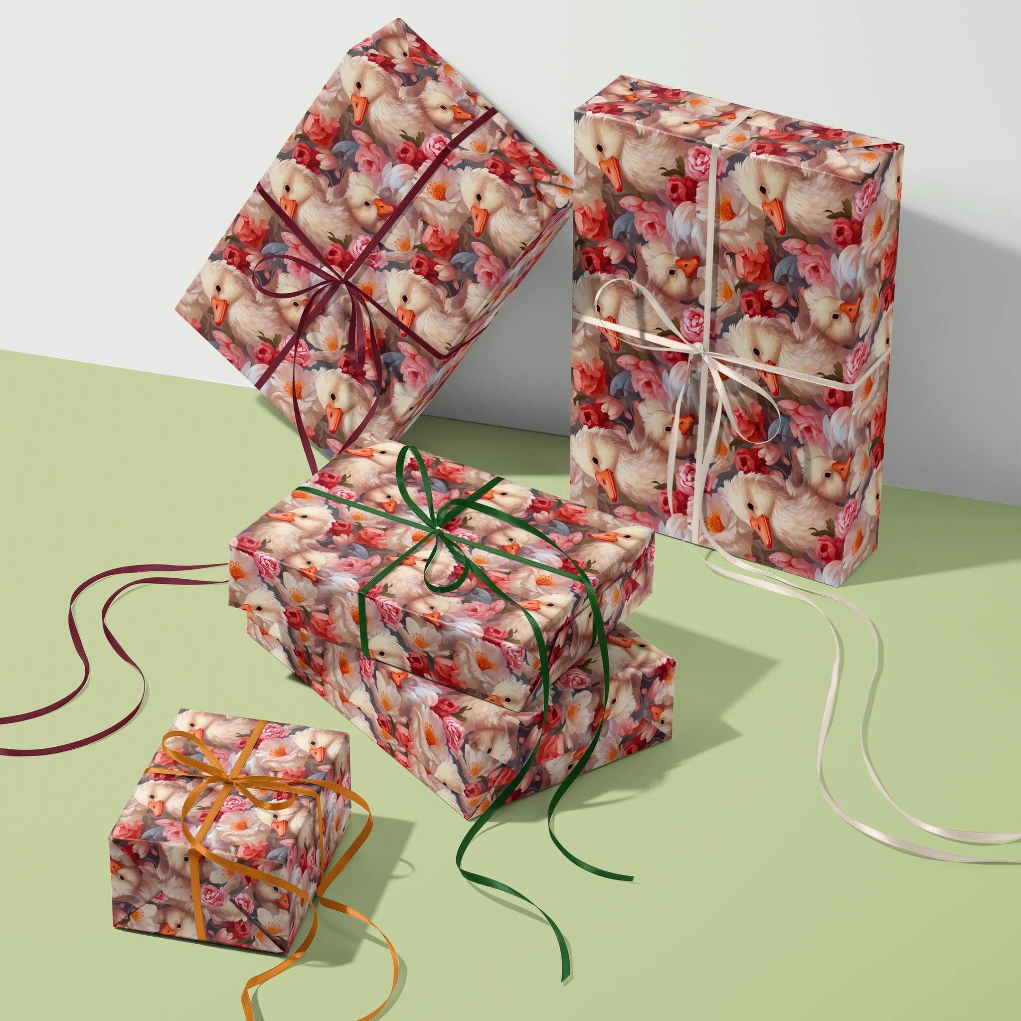 Blooming Serenity Gift Wrapping Paper