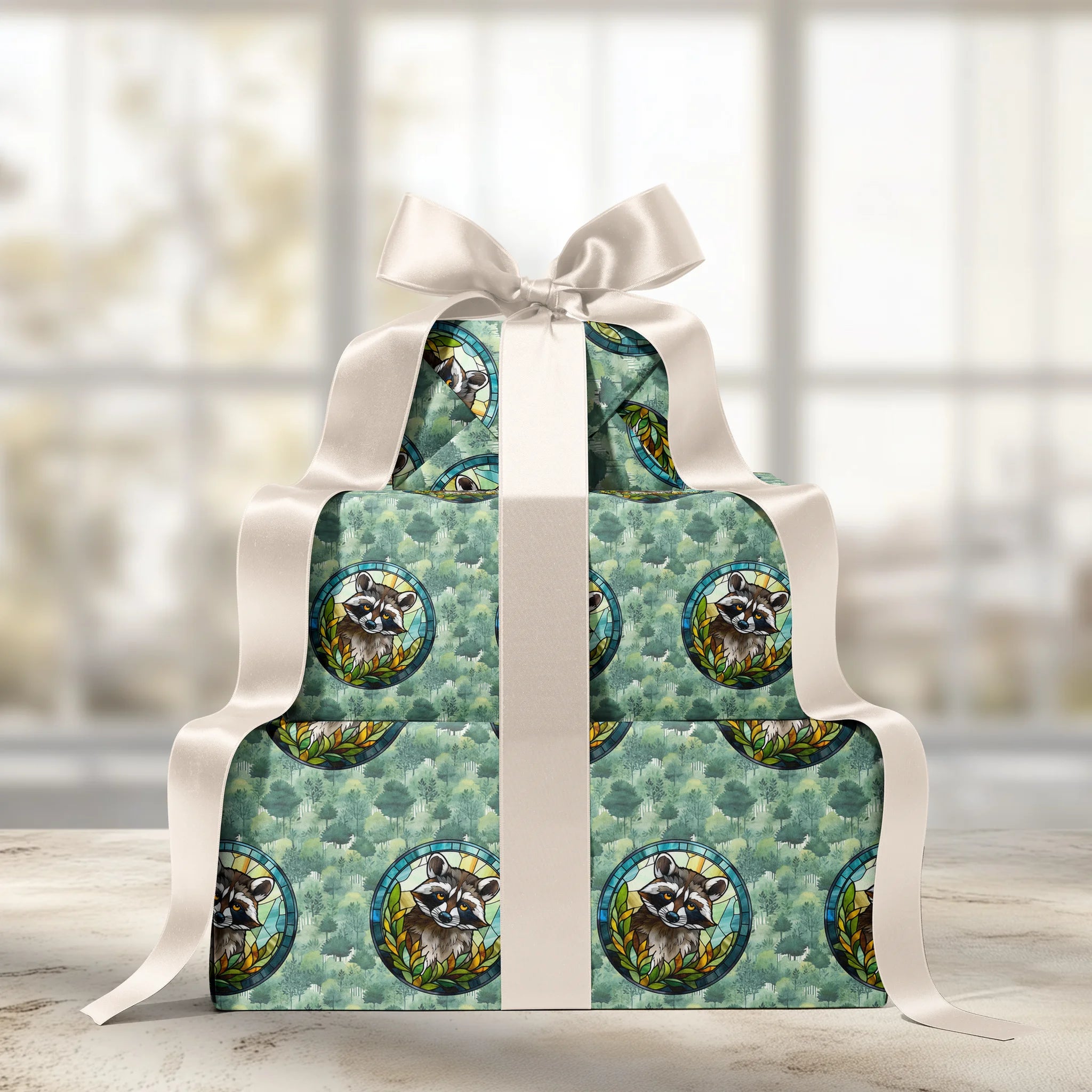 Curious Nighttime Explorer Gift Wrapping Paper