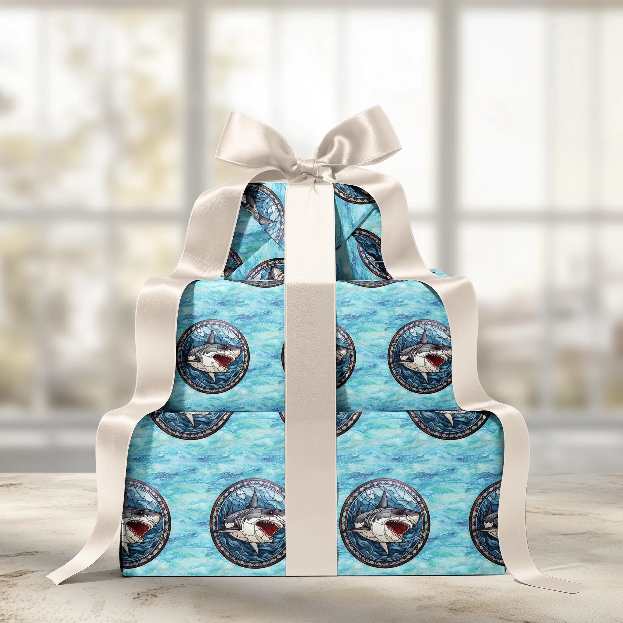 Majestic Underwater Force Gift Wrapping Paper