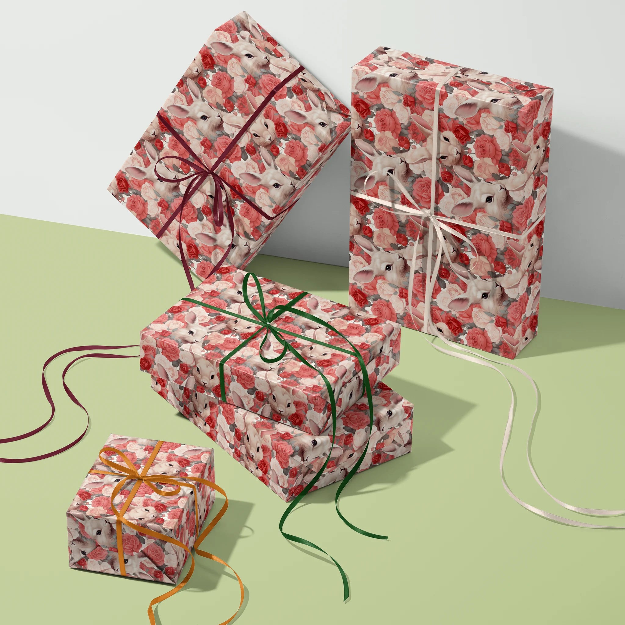 Delicate Bunny Harmony Gift Wrapping Paper
