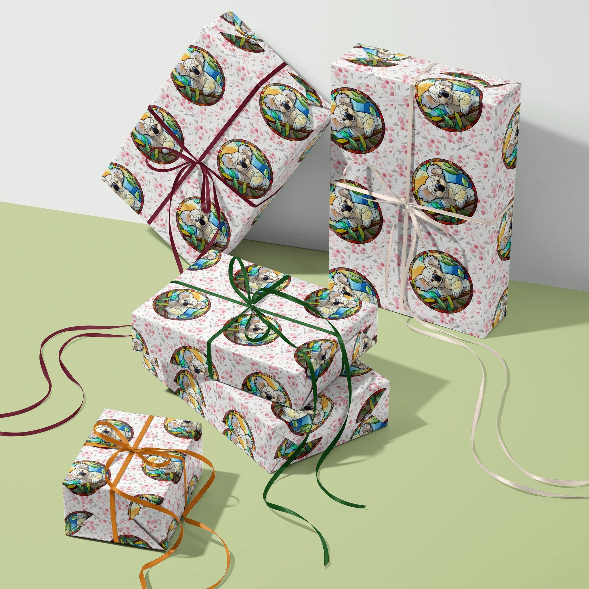 Playful And Cuddly Gift Wrapping Paper