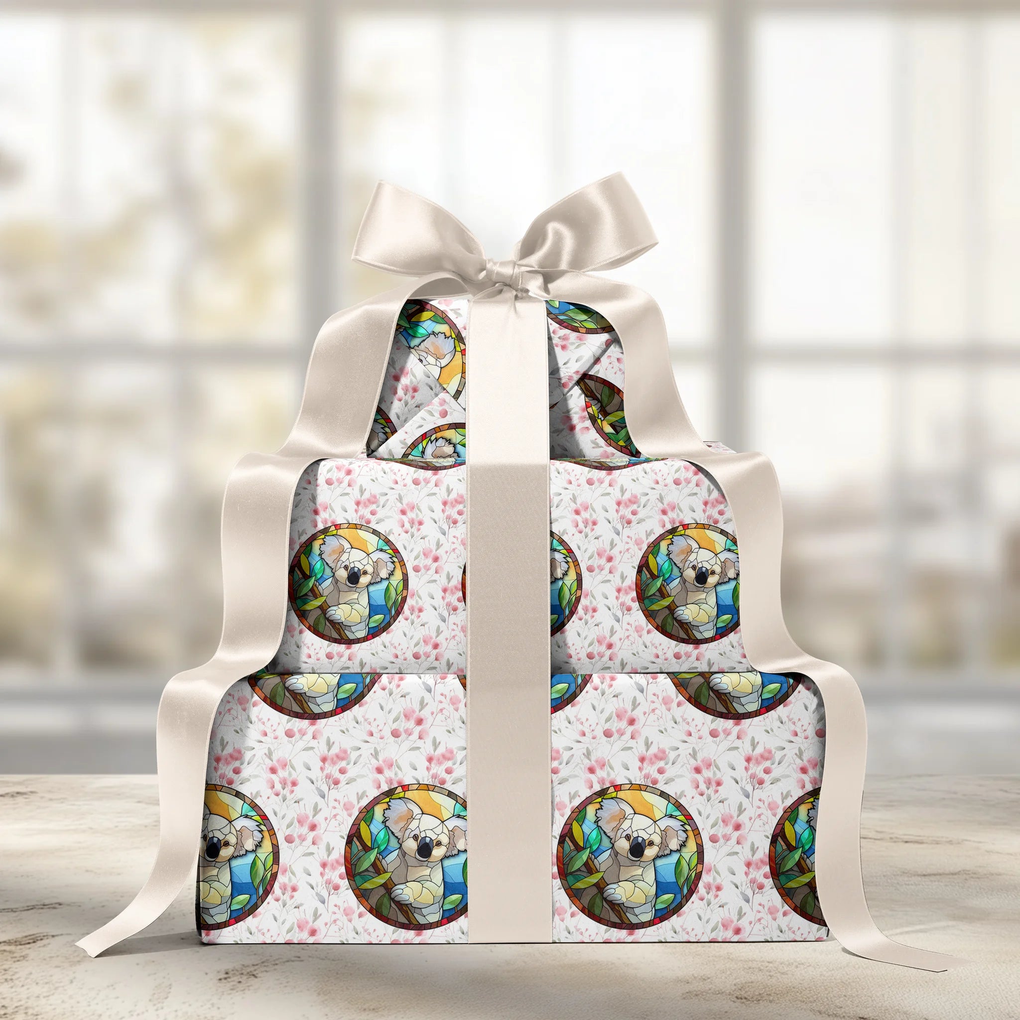 Playful And Cuddly Gift Wrapping Paper
