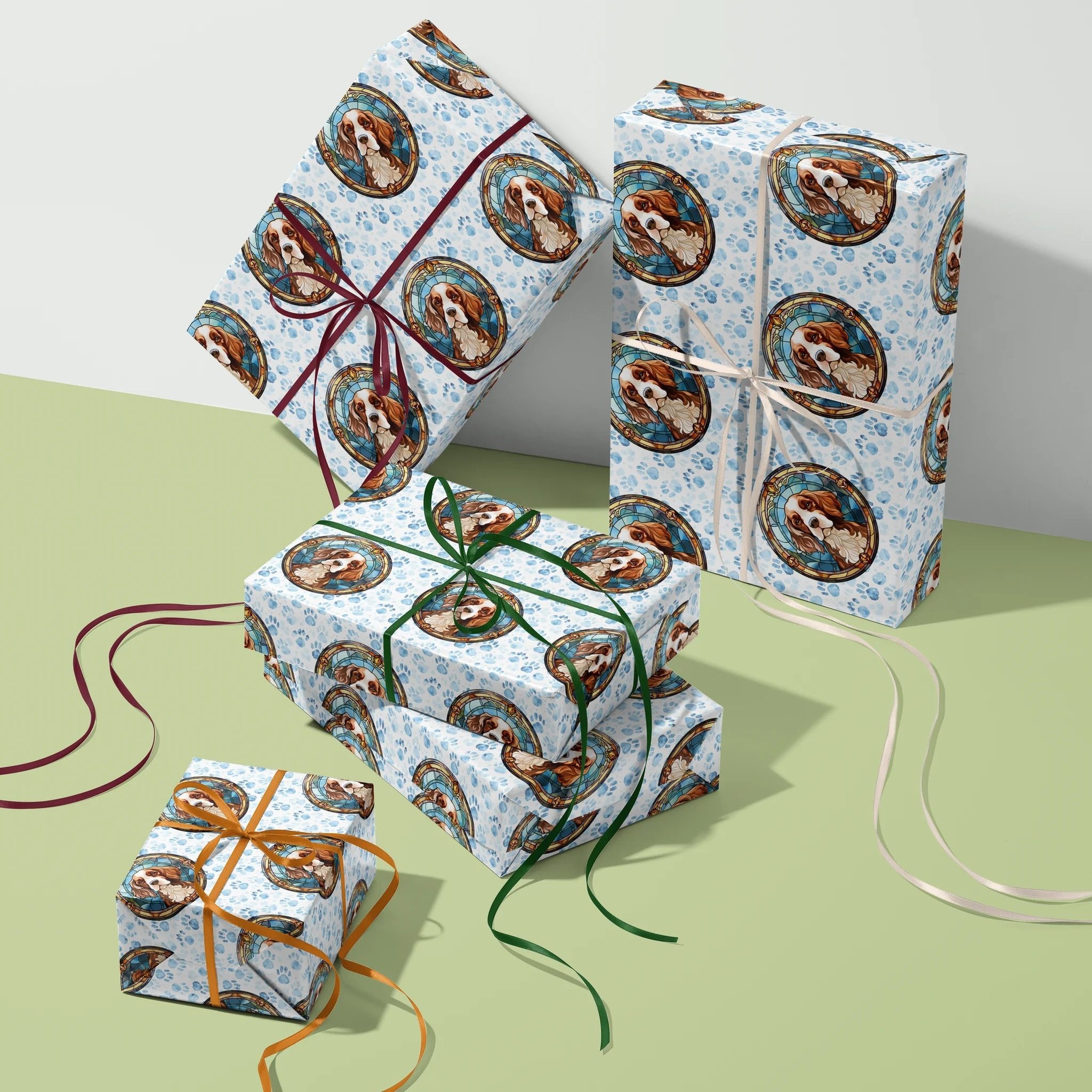 Gentle And Caring Gift Wrapping Paper