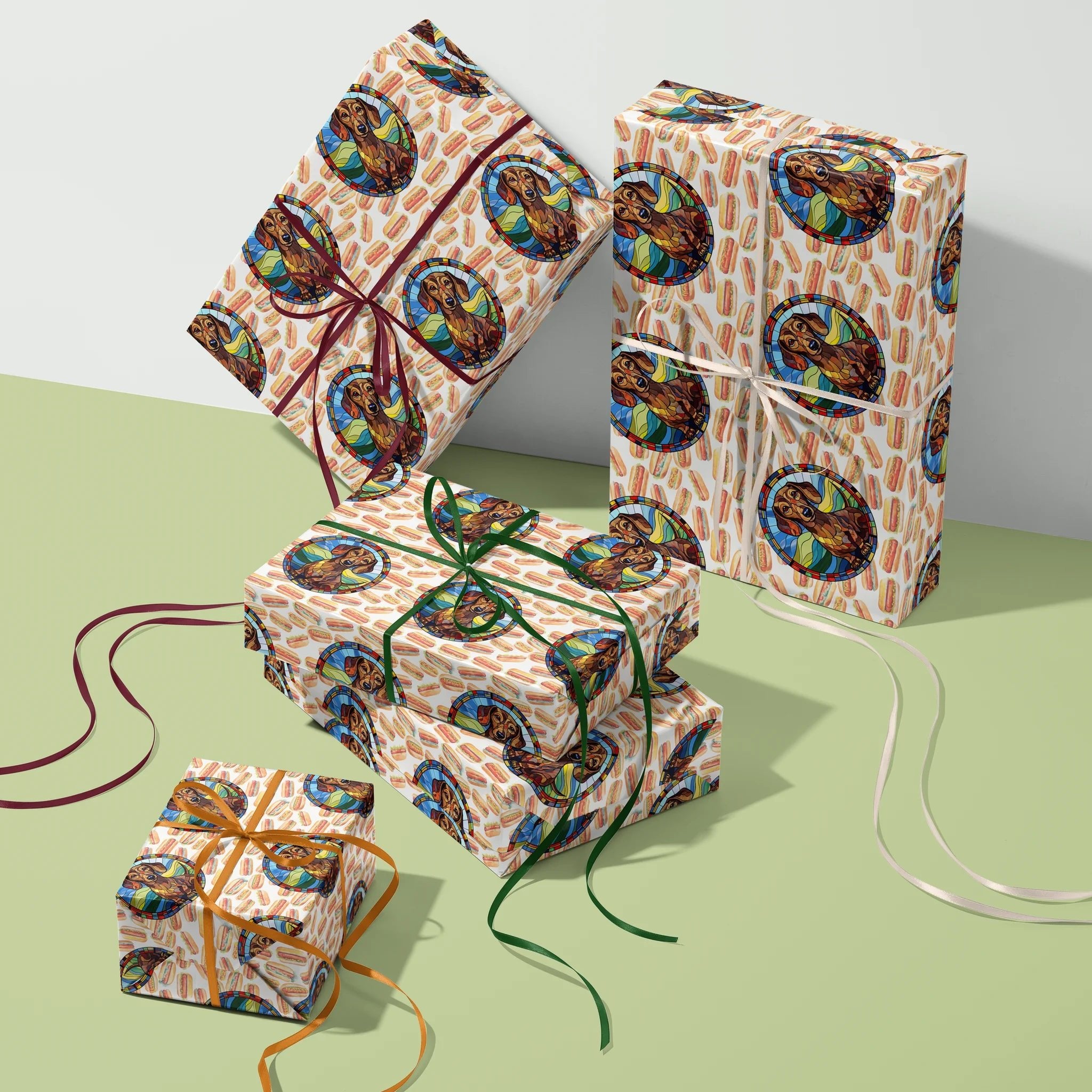 Short And Charming Gift Wrapping Paper