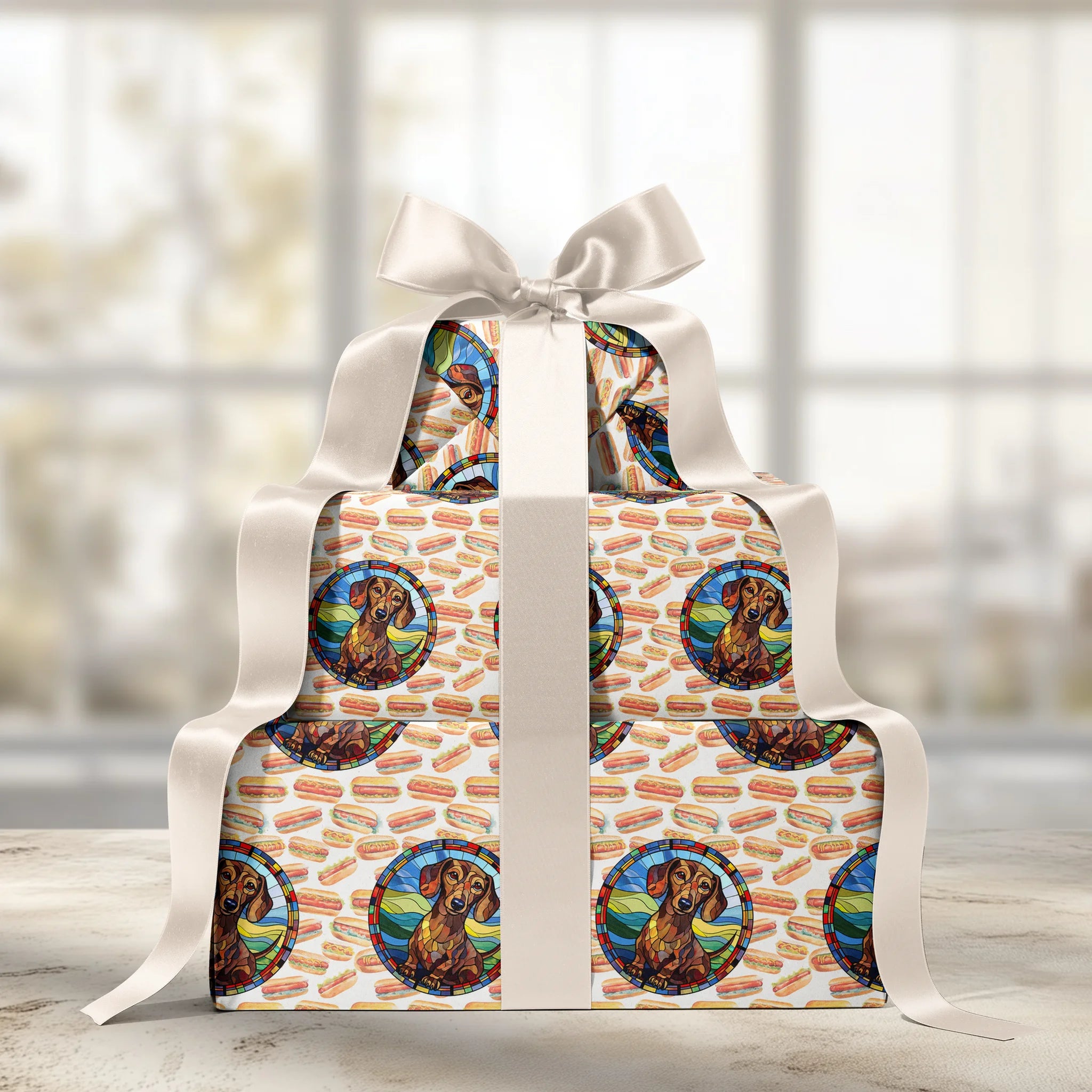 Short And Charming Gift Wrapping Paper