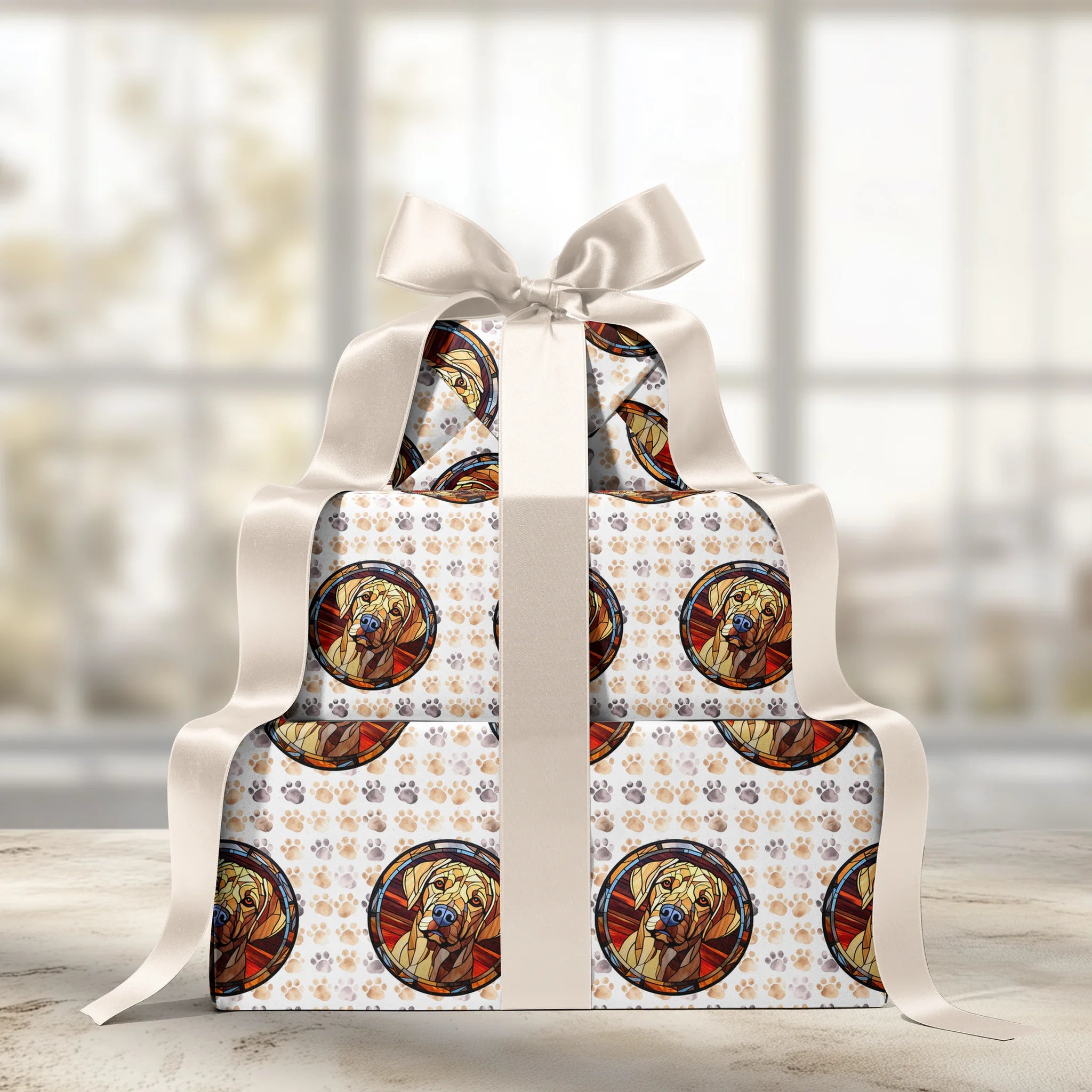 Warm And Welcoming Gift Wrapping Paper