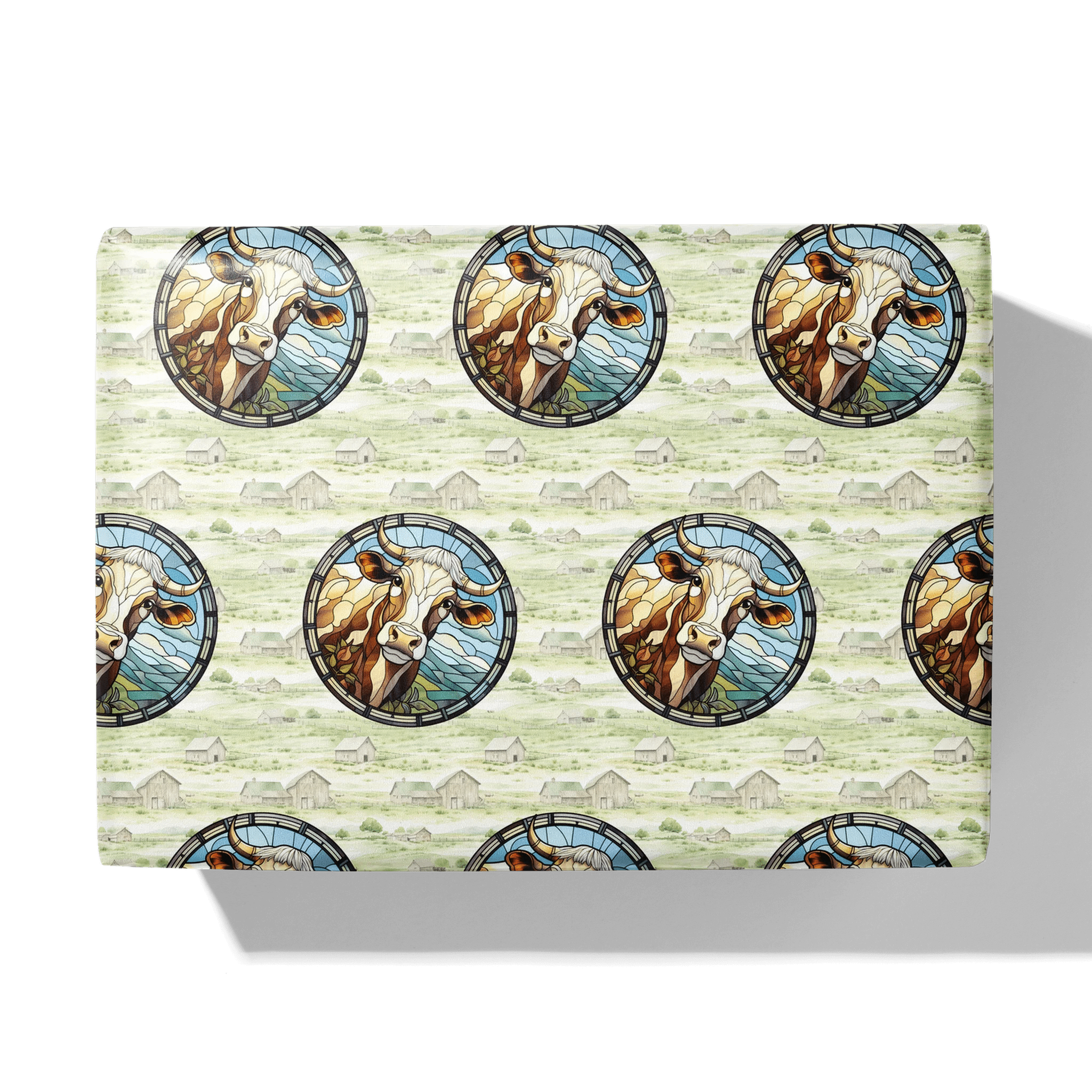 Bovine Countryside Beauty Gift Wrapping Paper