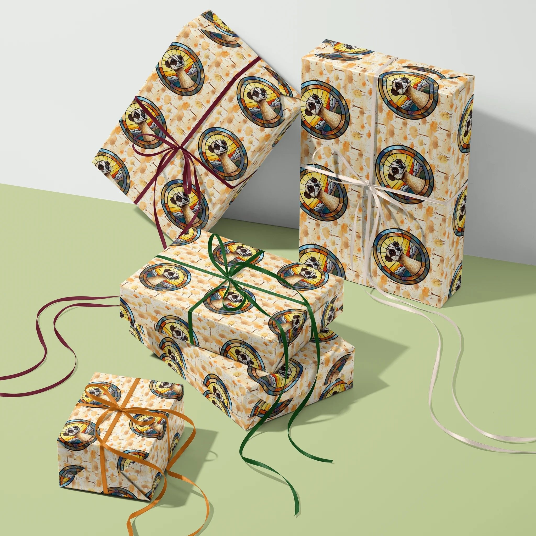 Curious Sunlit Gaze Gift Wrapping Paper