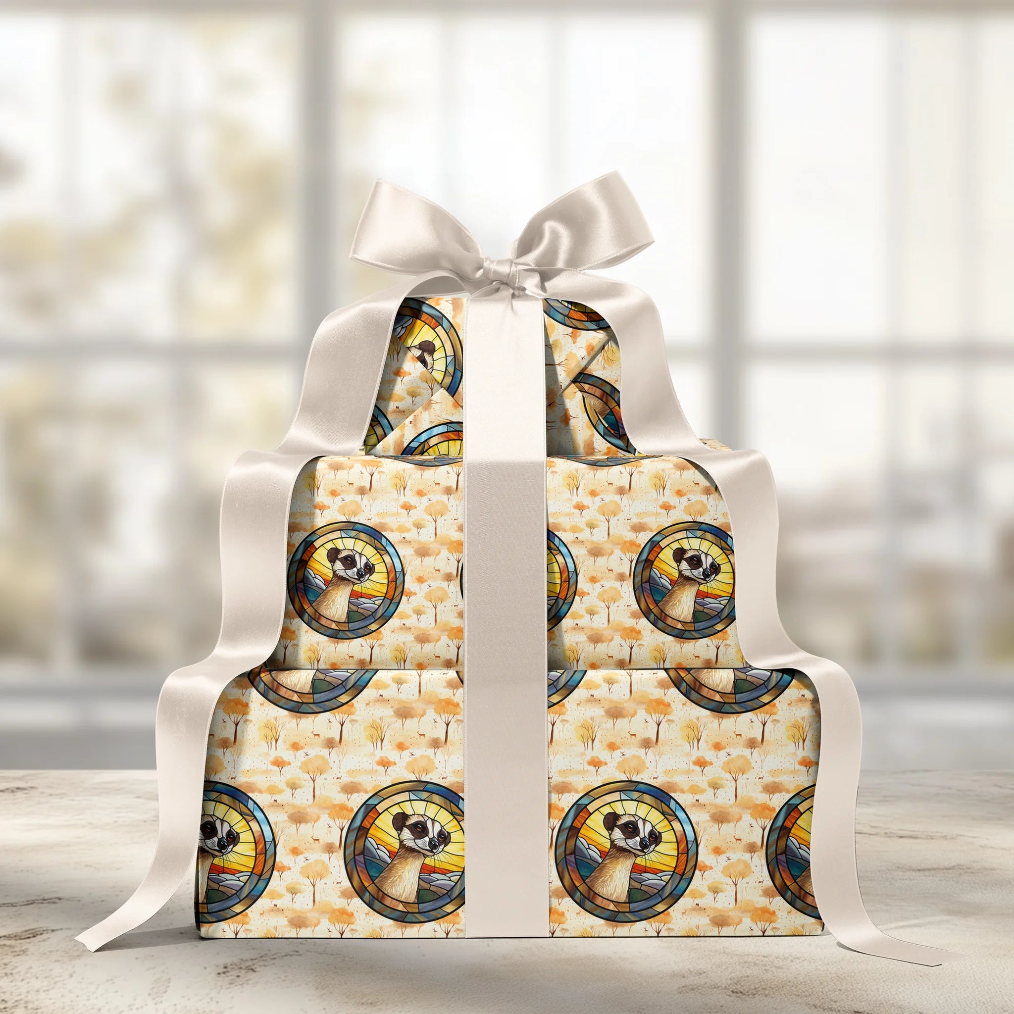 Curious Sunlit Gaze Gift Wrapping Paper