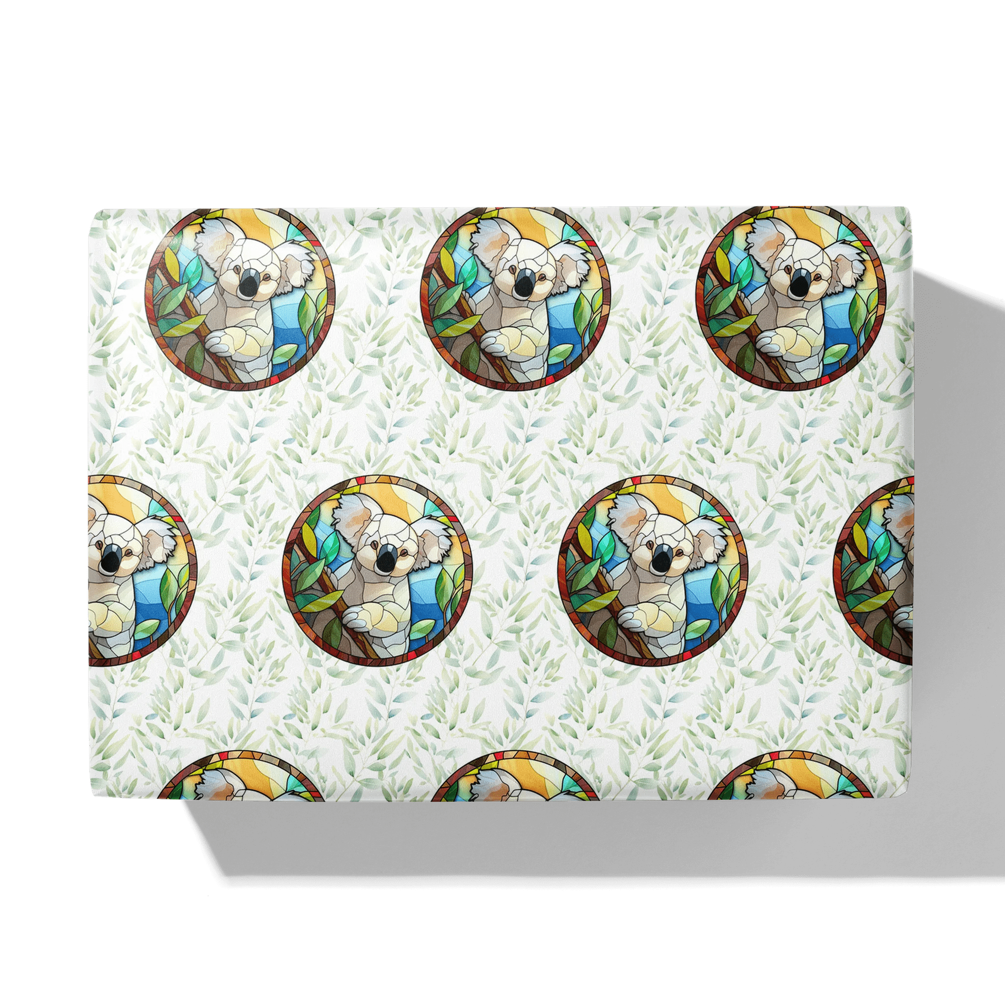 Peaceful Eucalyptus Hug Gift Wrapping Paper