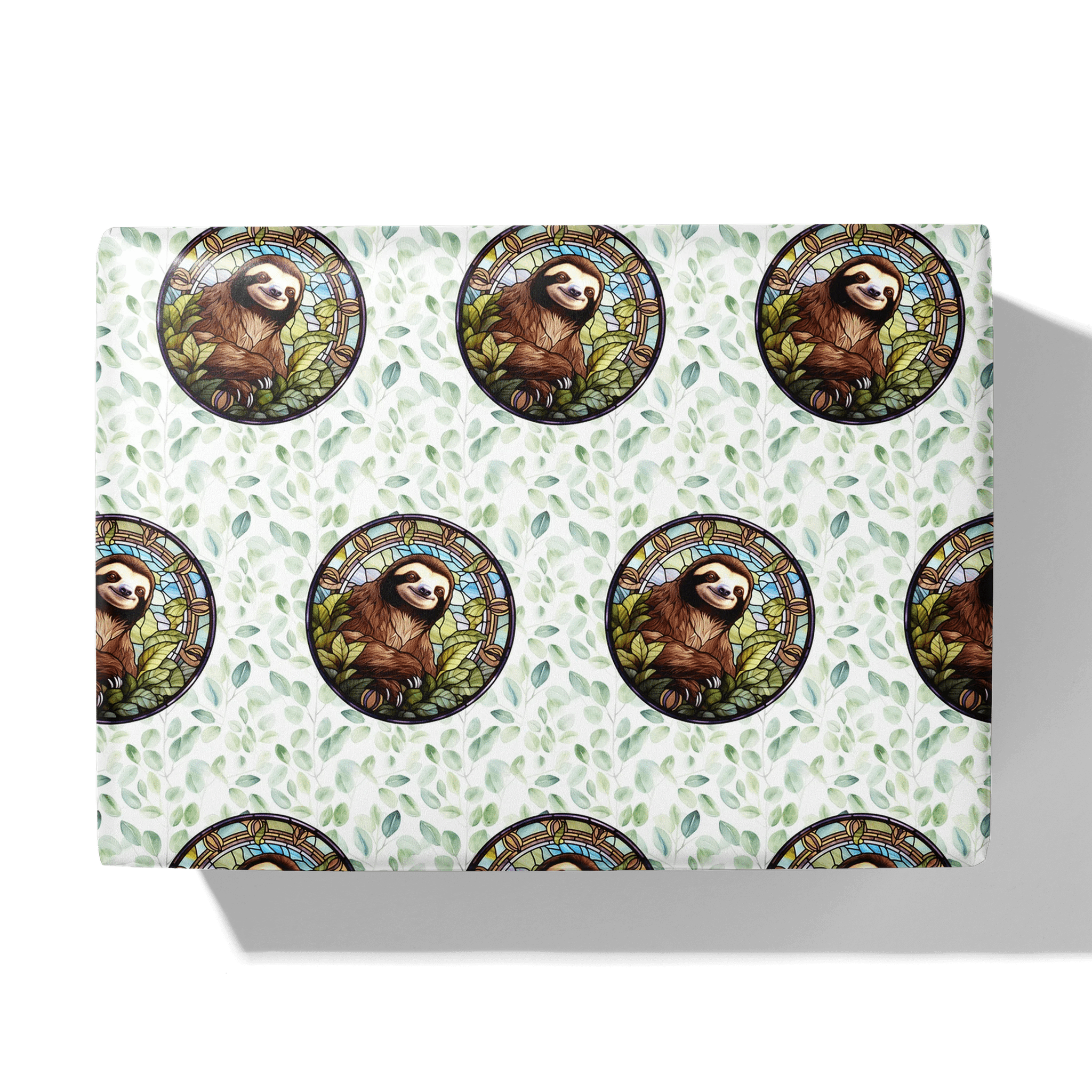 Relaxed Leafy Embrace Gift Wrapping Paper
