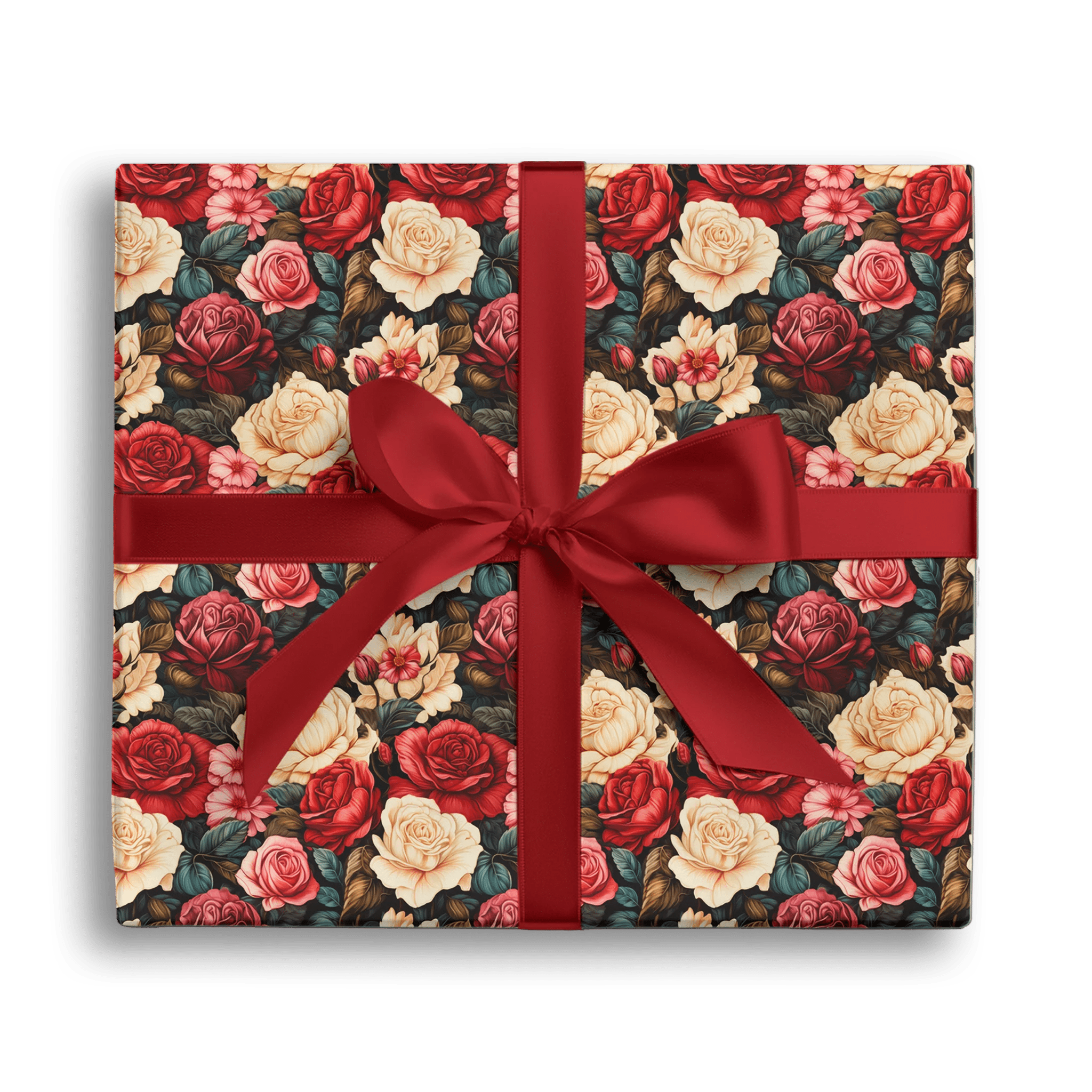 Royal Heart Garden Gift Wrapping Paper