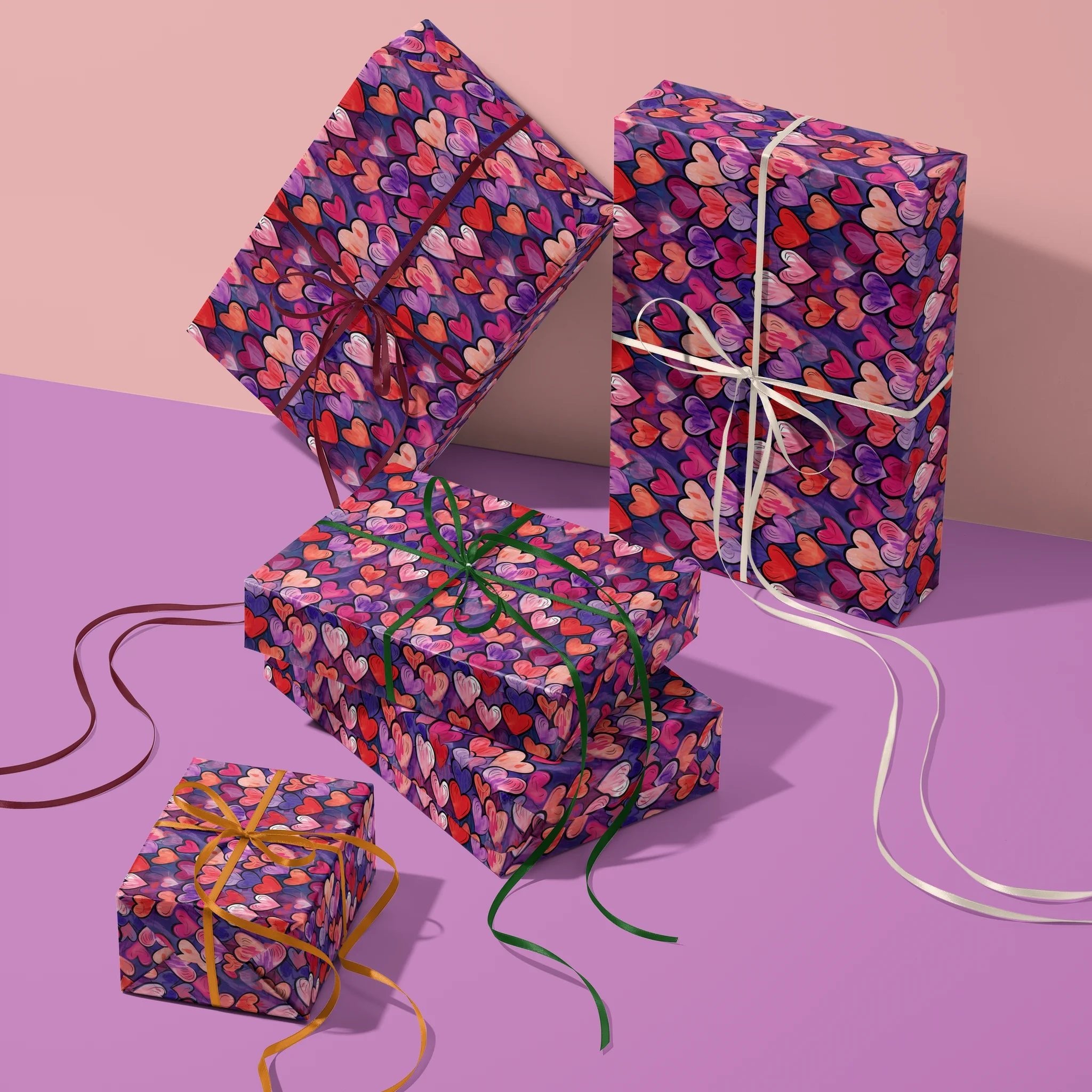 Wild, Vibrant Romance Gift Wrapping Paper