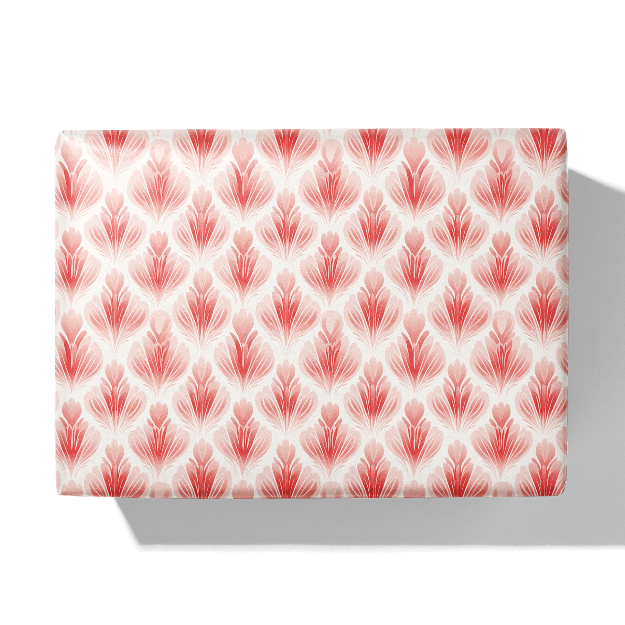Romantic Red Blossoms Gift Wrapping Paper