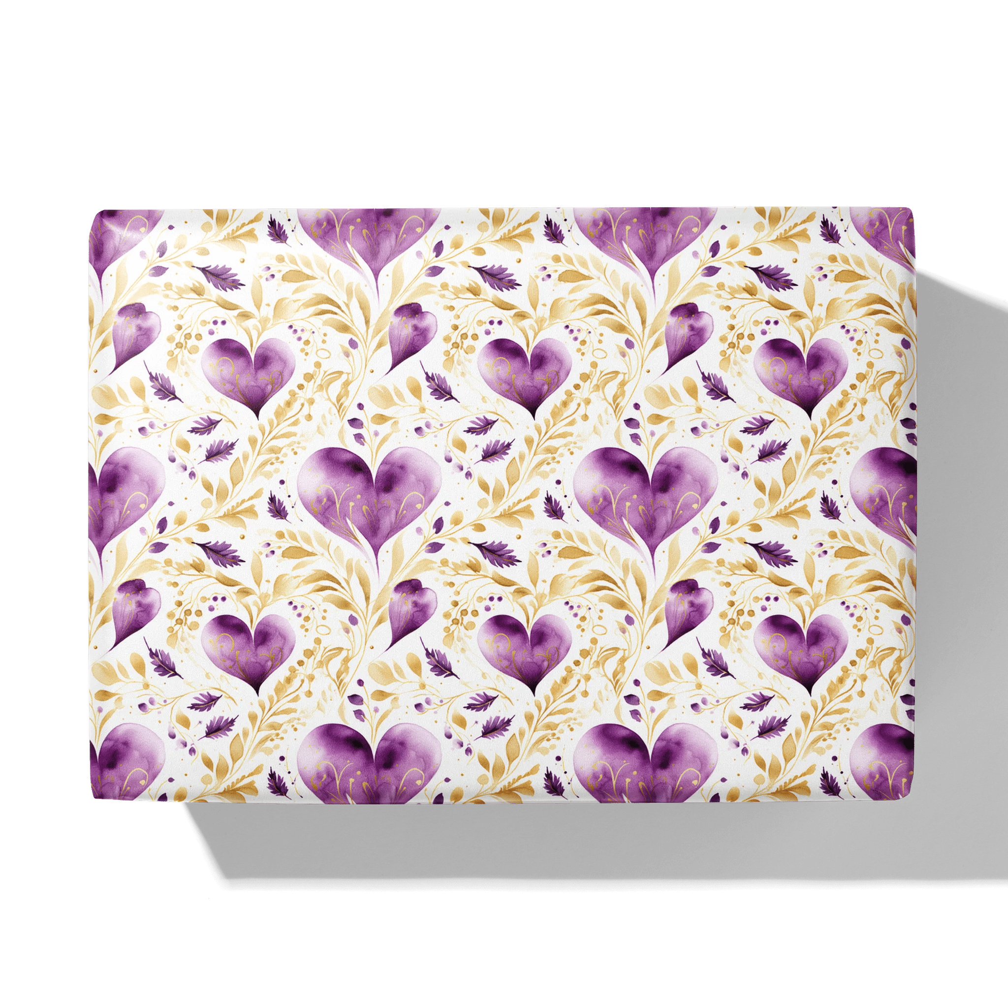 Purple Heart Vibes Gift Wrapping Paper