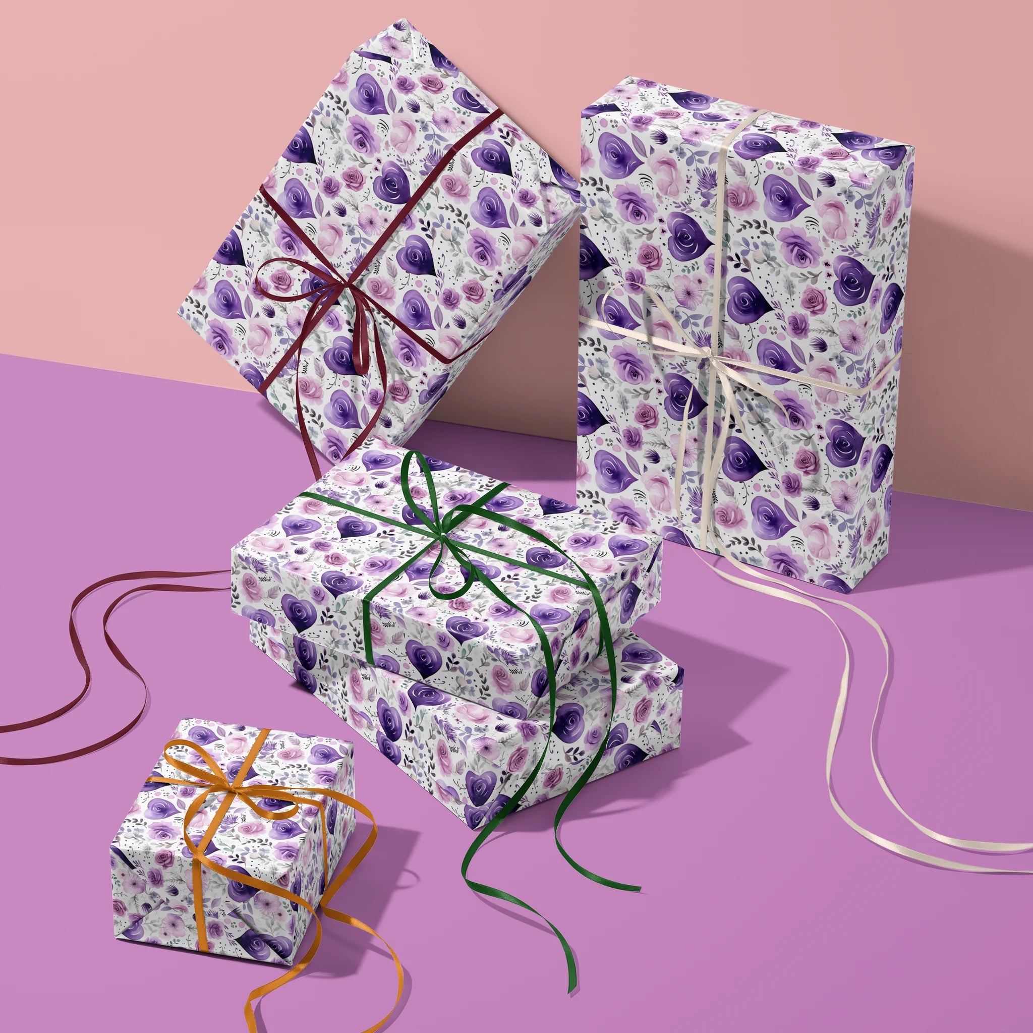 Super Flowery Cool Gift Wrapping Paper