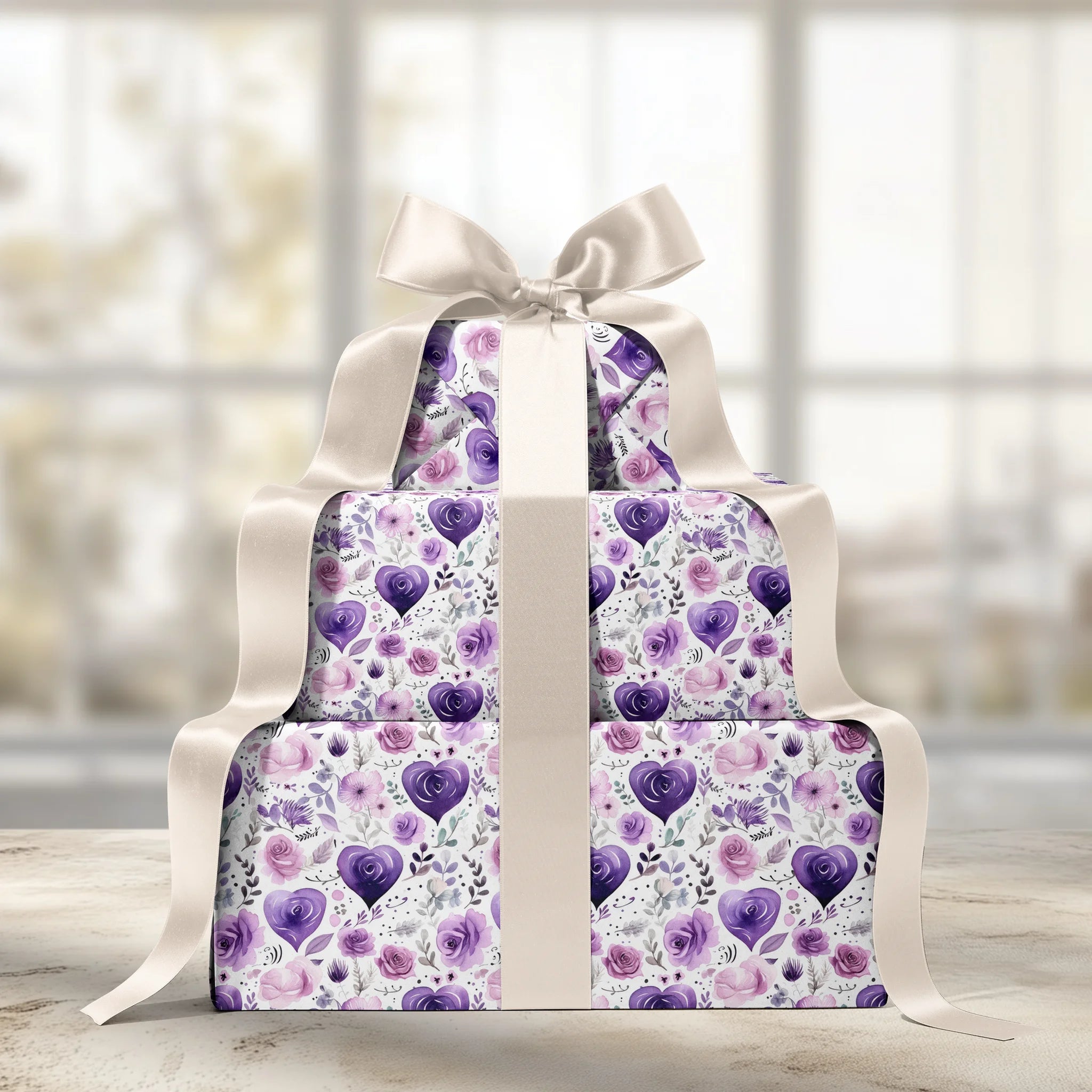 Super Flowery Cool Gift Wrapping Paper