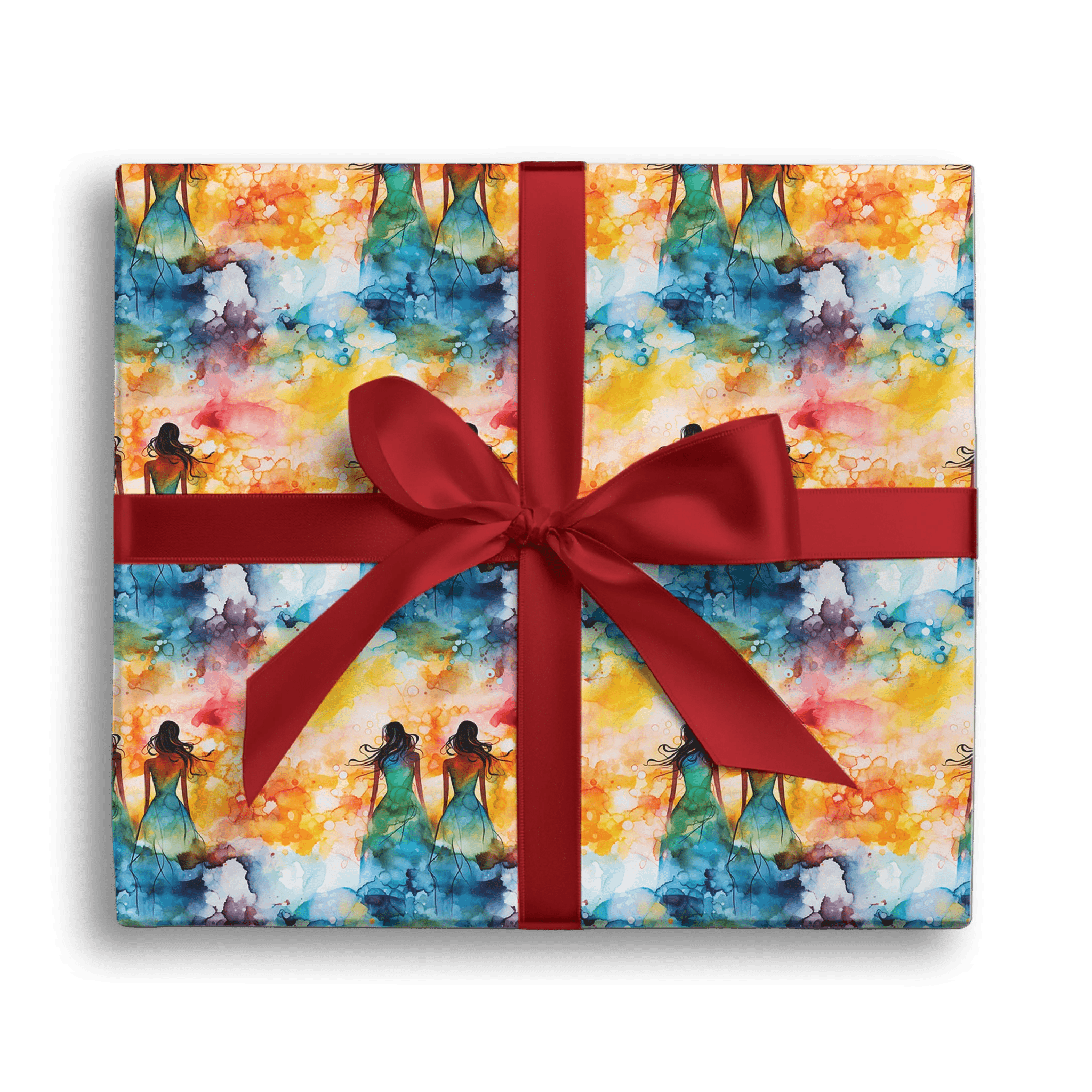 Rainbow Dream Girls Gift Wrapping Paper