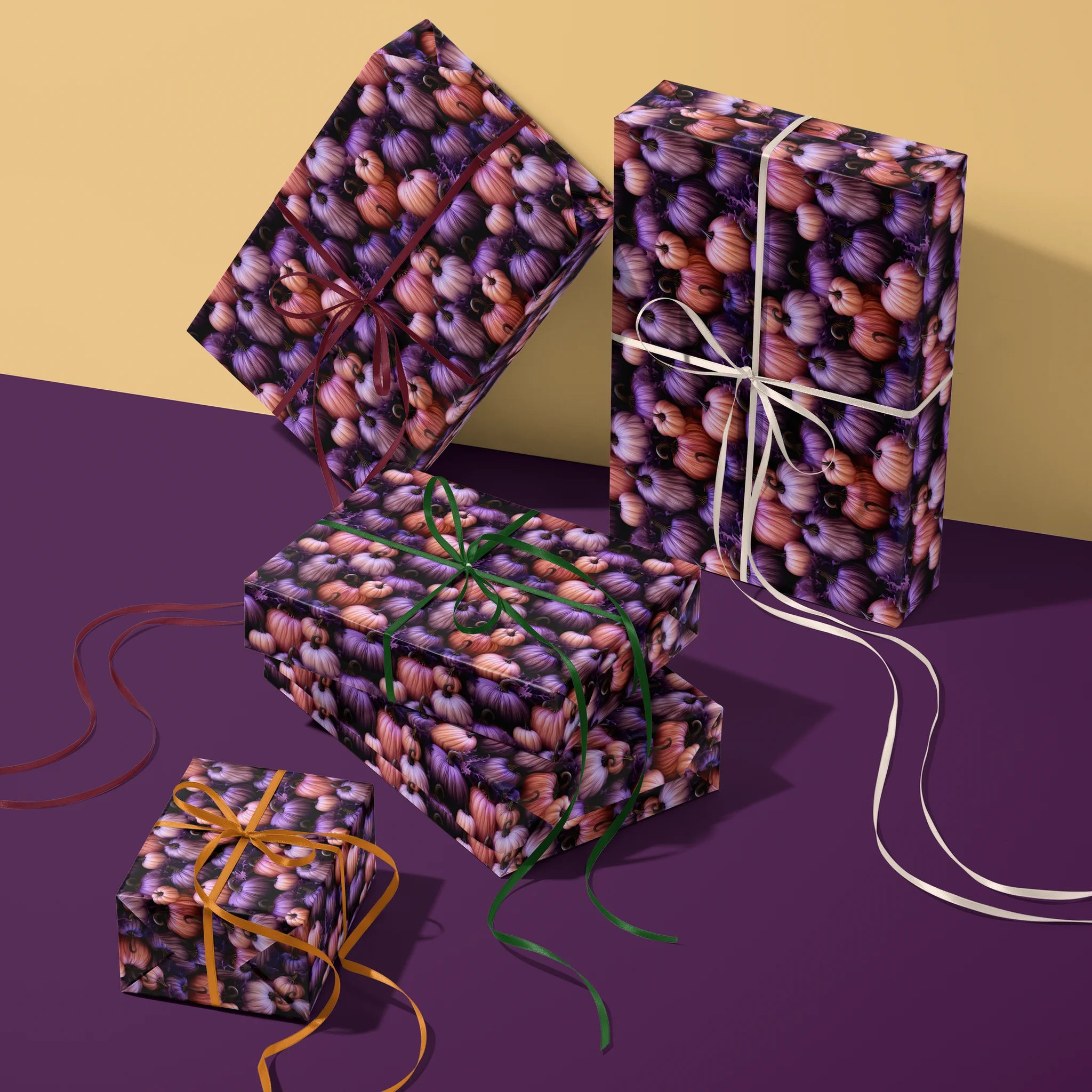 Pumpkin Overload Gift Wrapping Paper