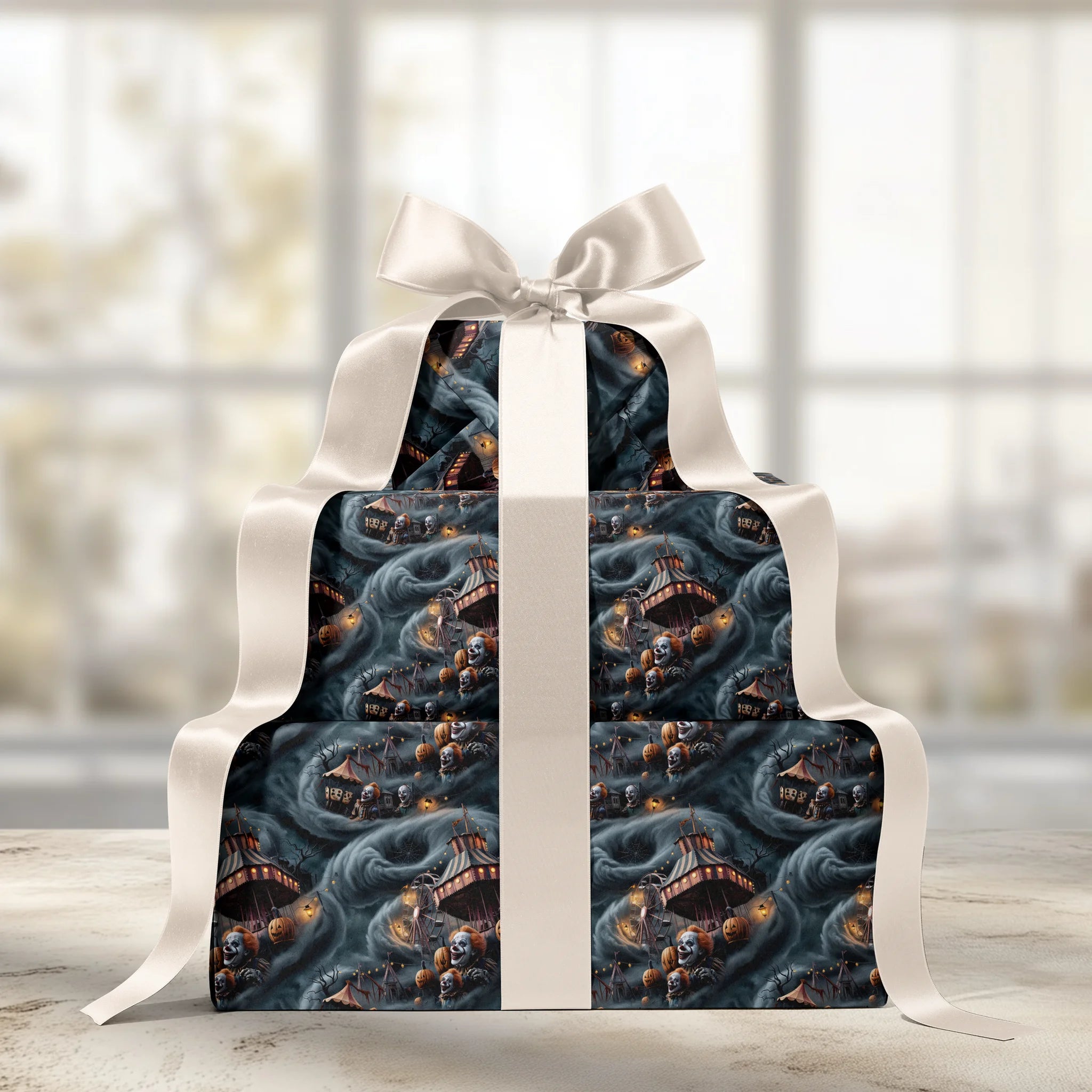 Scream Scene Gift Wrapping Paper
