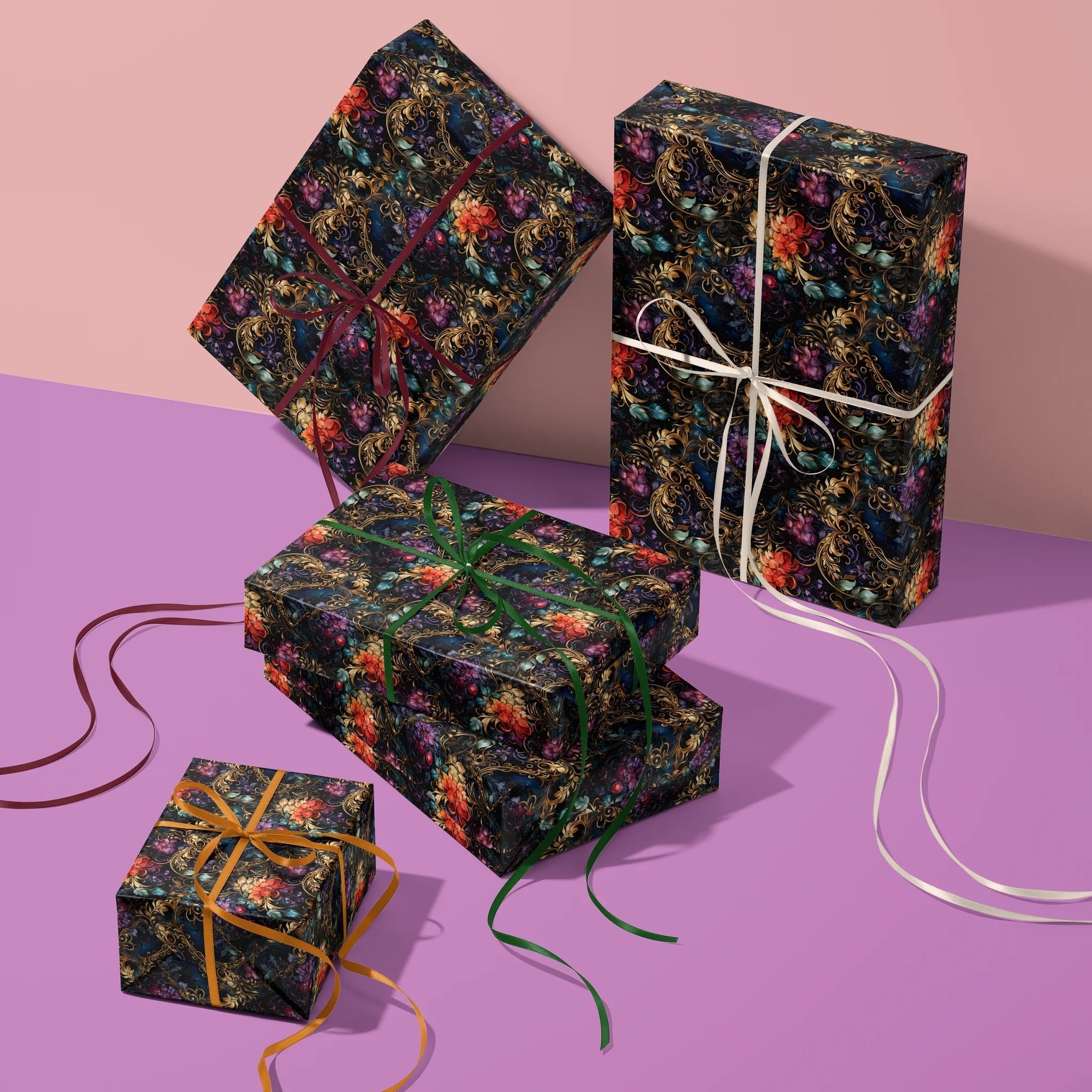 Love Blooms Gift Wrapping Paper