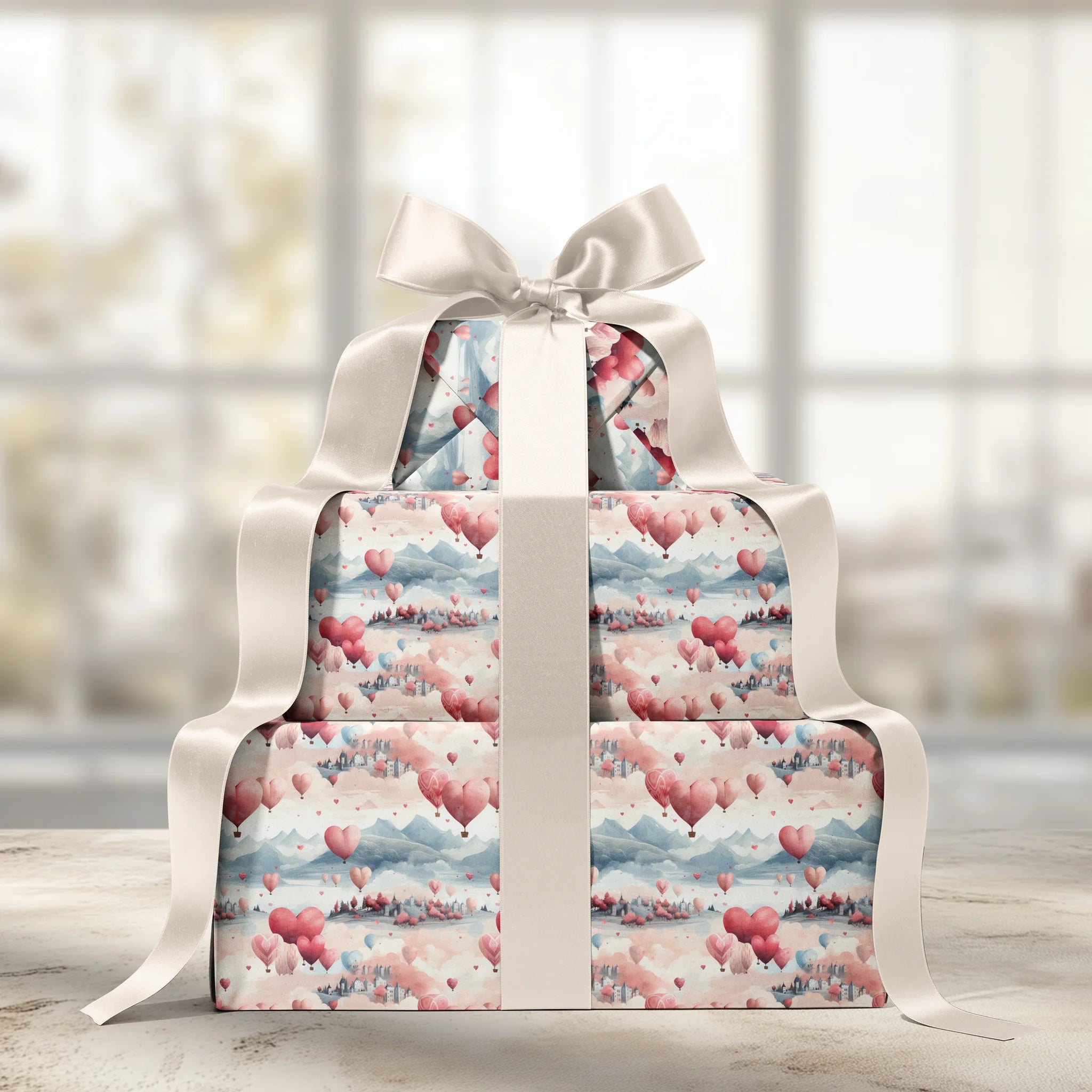 Love Takes Flight Gift Wrapping Paper