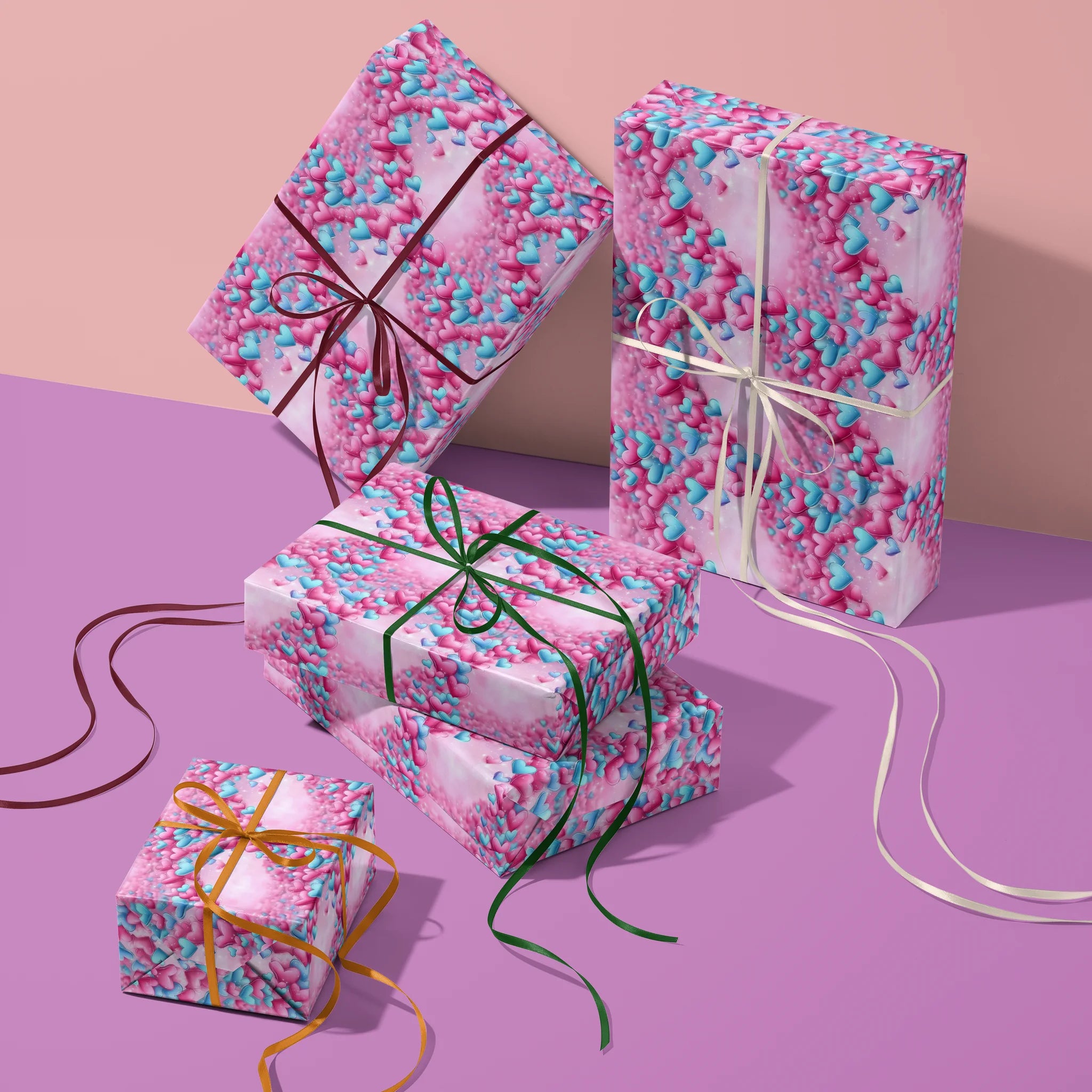 Bubblegum Love Parade Gift Wrapping Paper