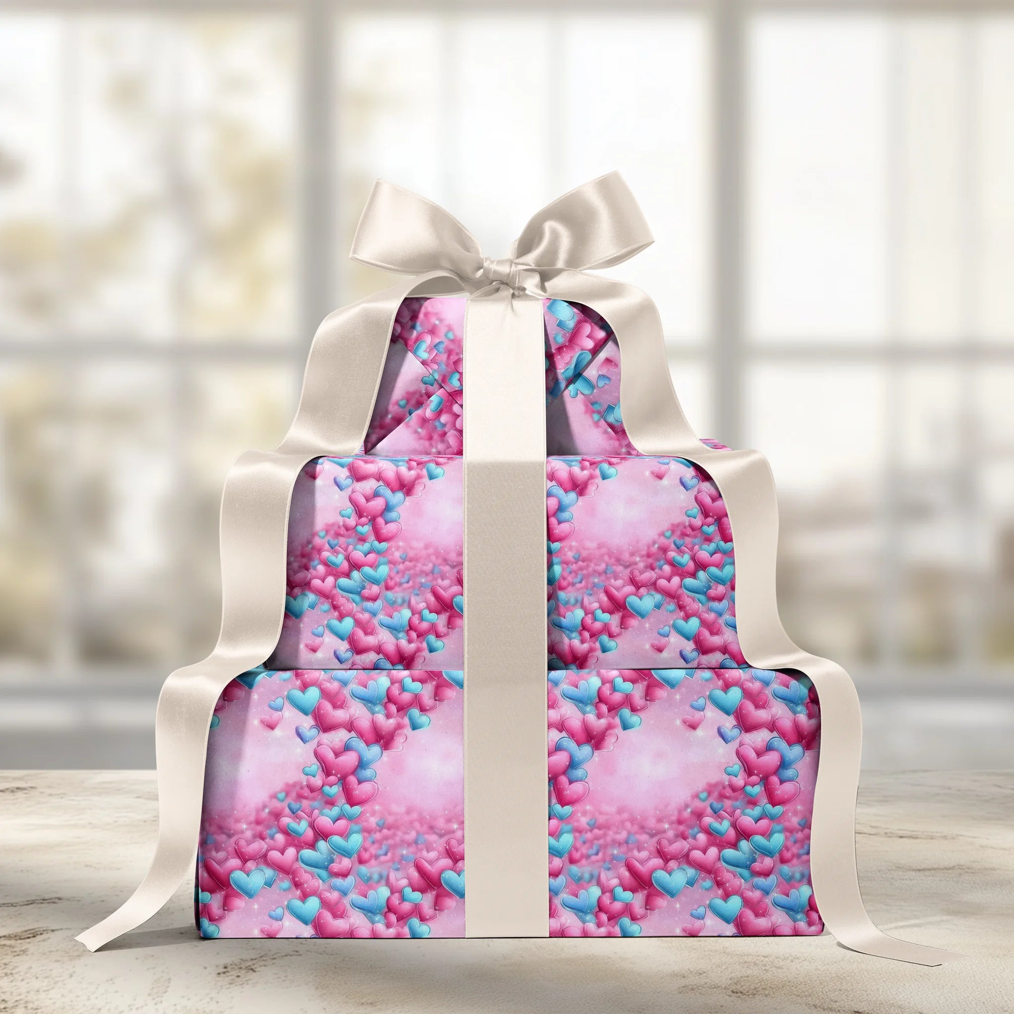 Bubblegum Love Parade Gift Wrapping Paper