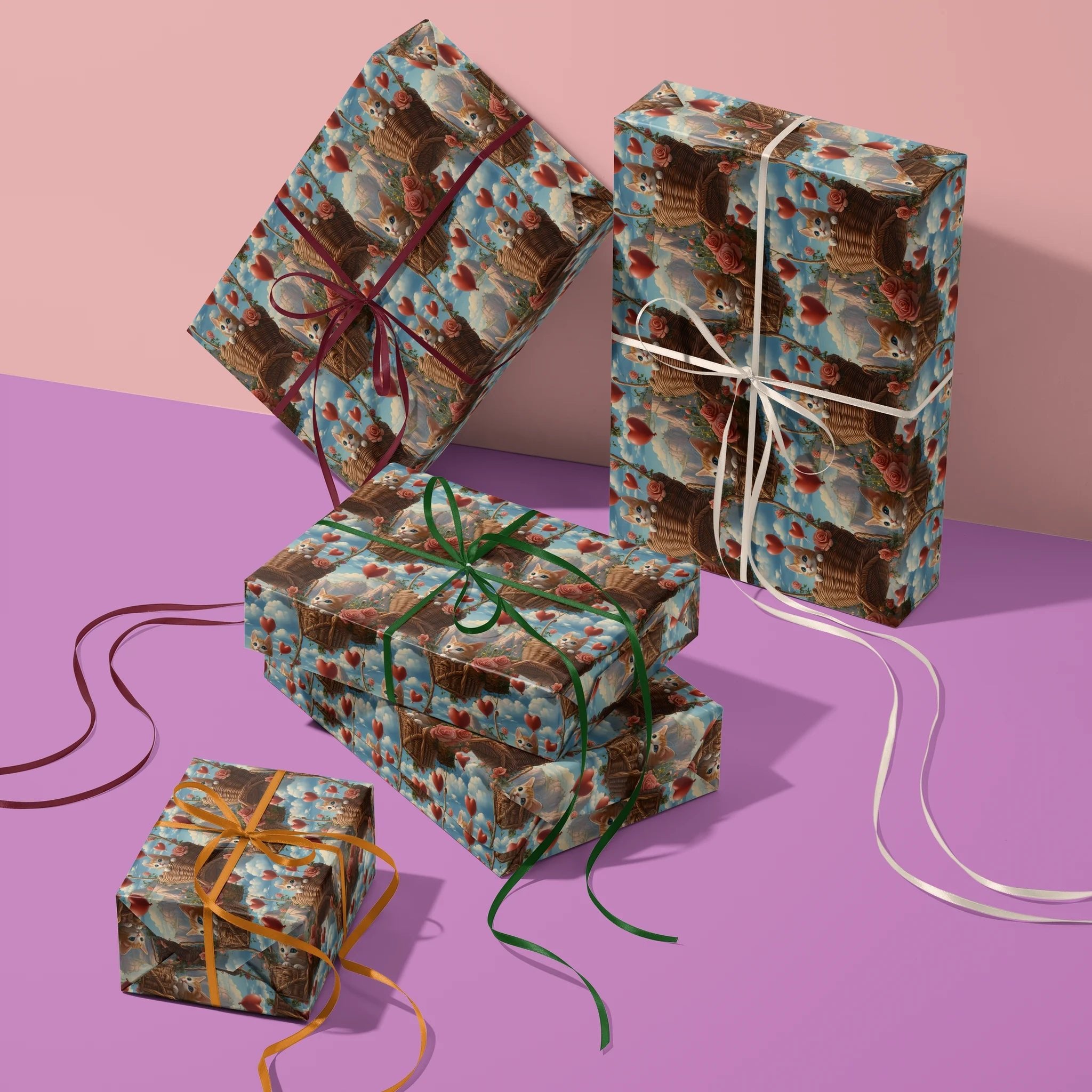 So Fluffy Awww Gift Wrapping Paper