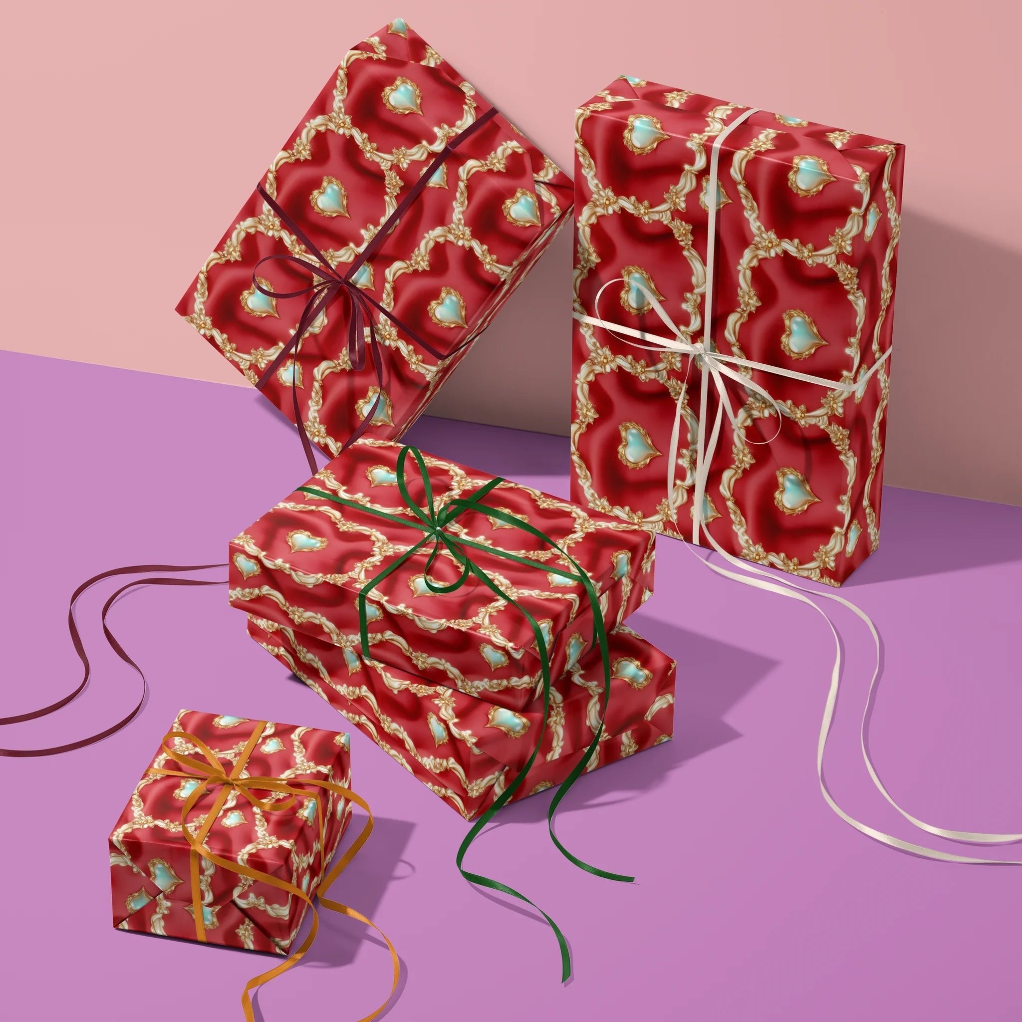 Shiny Bling Alert Gift Wrapping Paper
