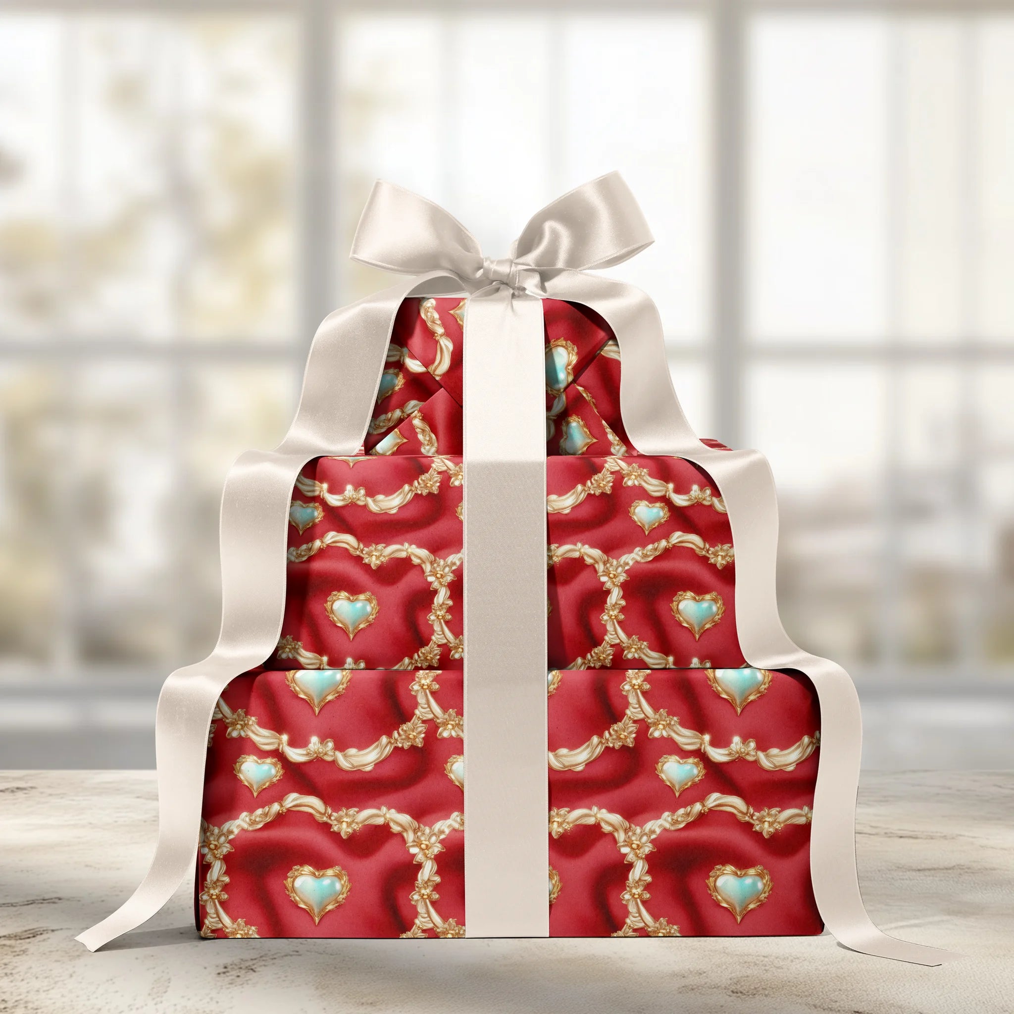 Shiny Bling Alert Gift Wrapping Paper