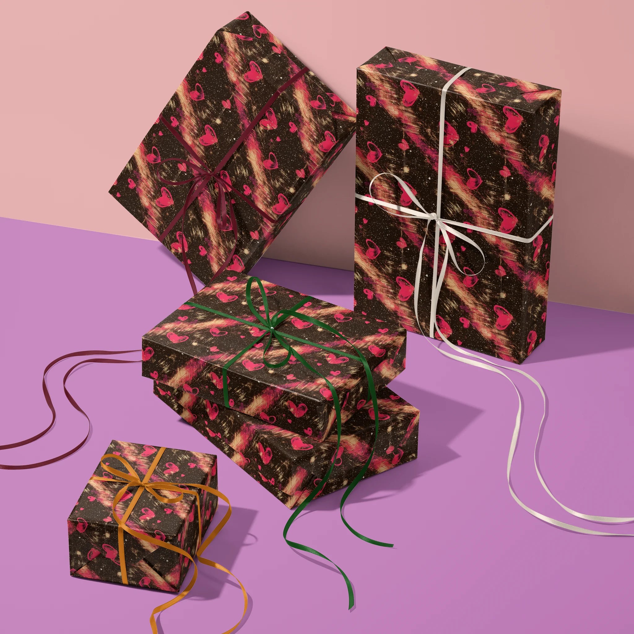 Hearts In Heaven Gift Wrapping Paper