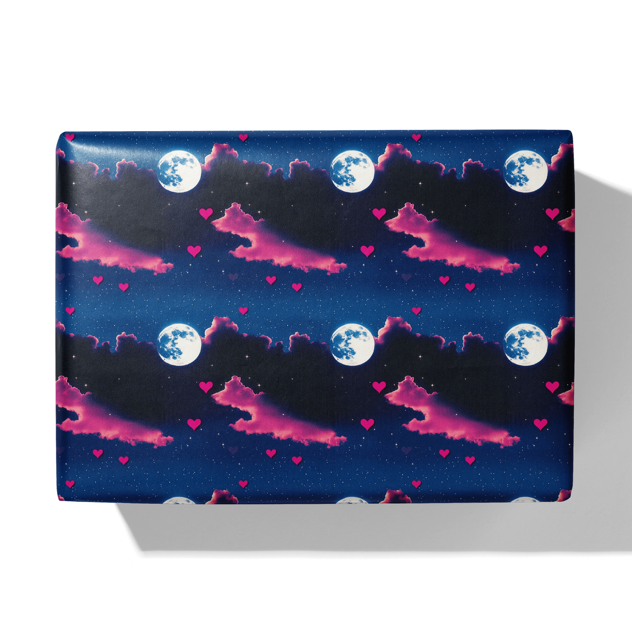Stargazing Hearts Gift Wrapping Paper
