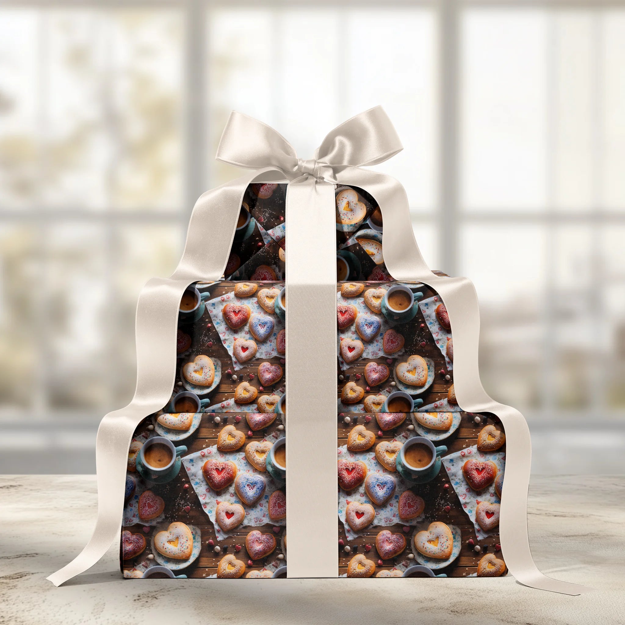 Sweetheart Morning Gift Wrapping Paper
