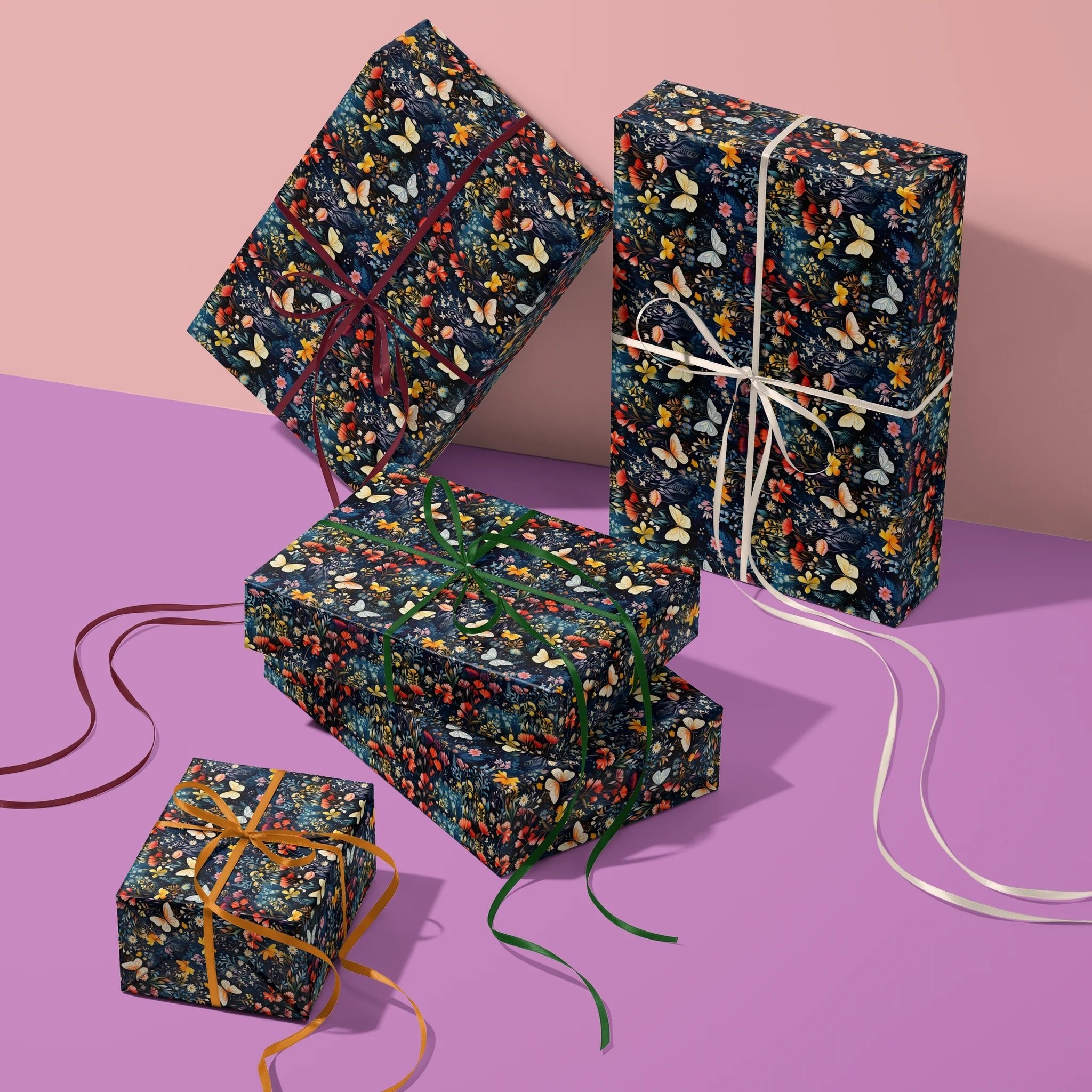 Wings Of Romance Gift Wrapping Paper