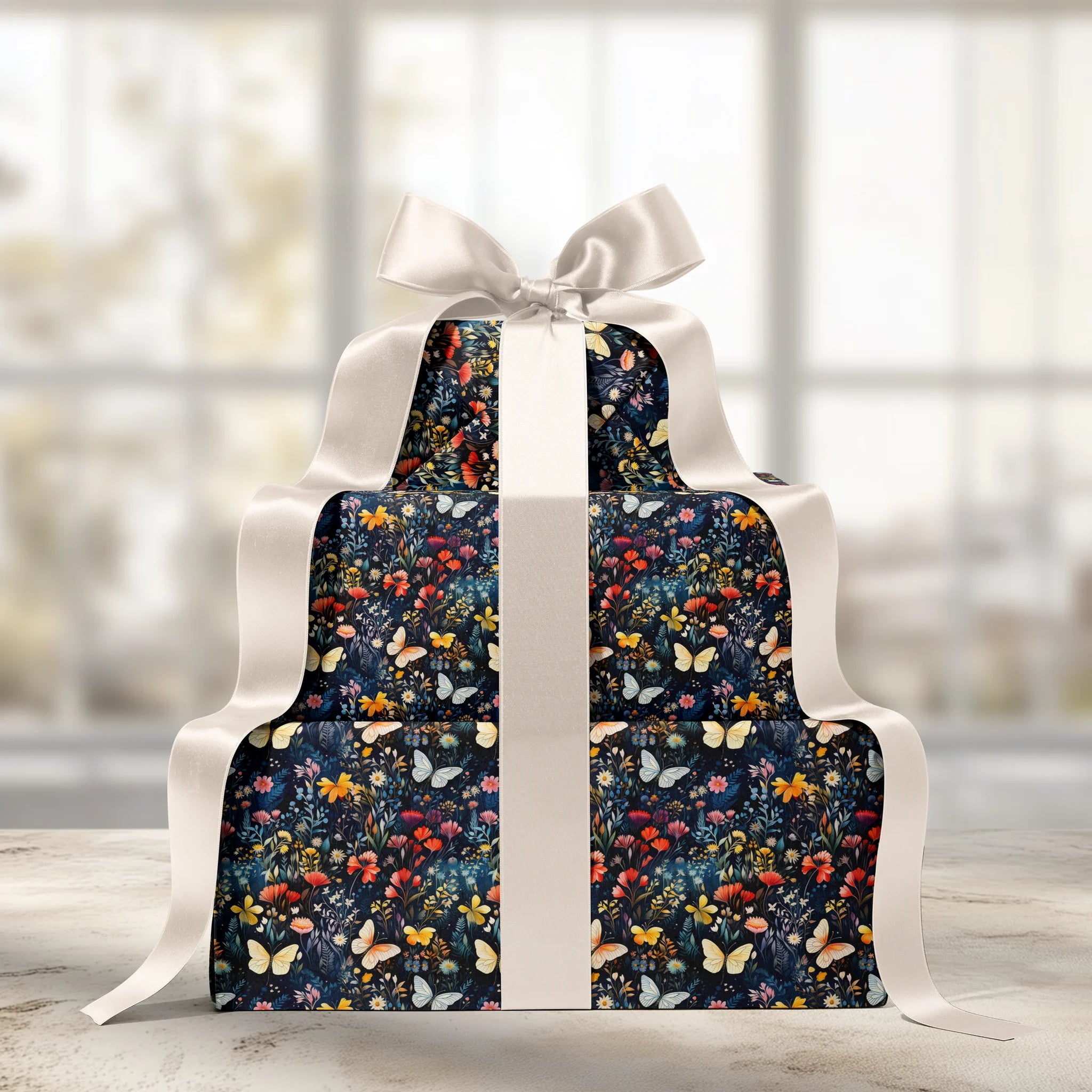 Wings Of Romance Gift Wrapping Paper