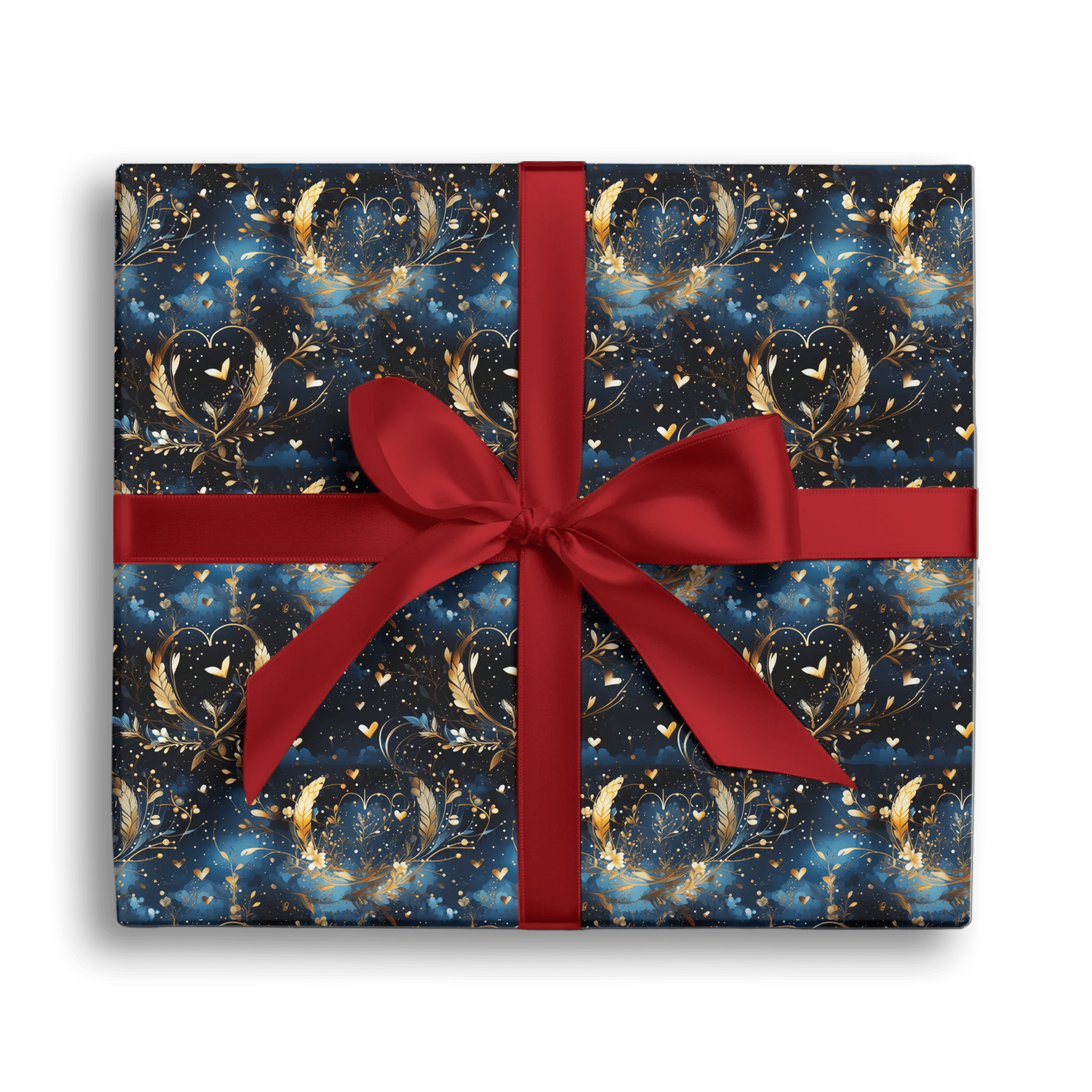 Starry Love Night Gift Wrapping Paper