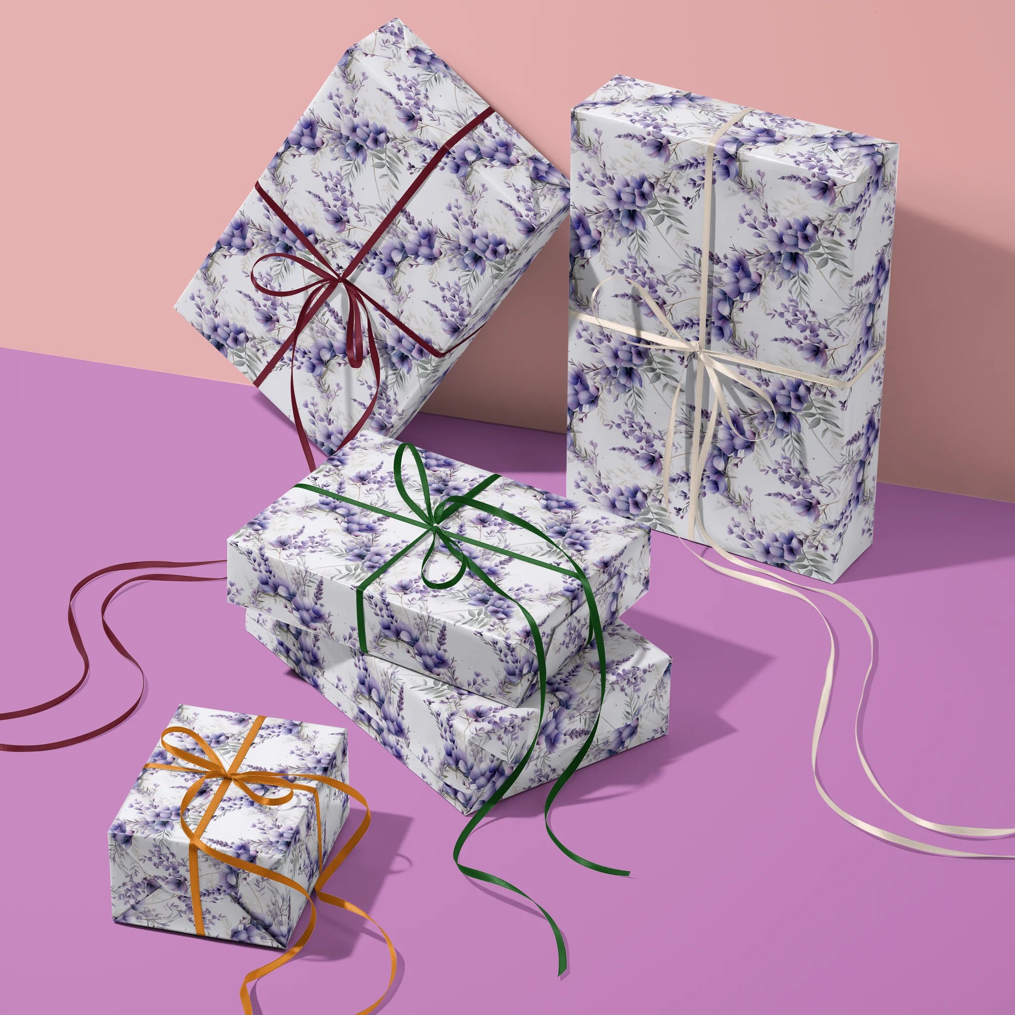 Gilded Romance Gift Wrapping Paper