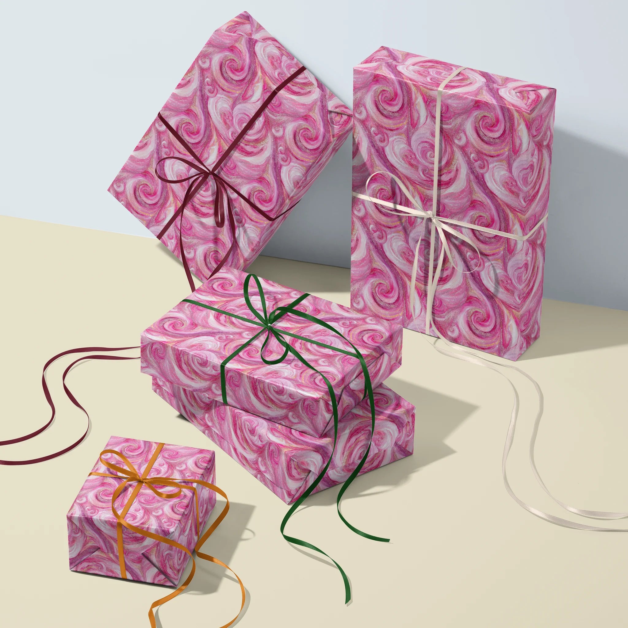 Soft Flowing River Gift Wrapping Paper